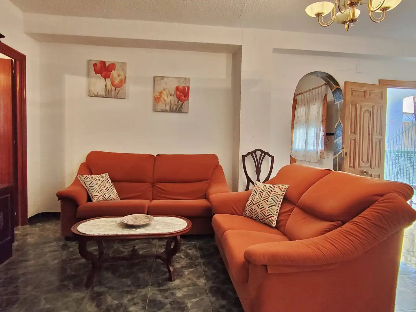 Sala de estar de Casa o chalet de alquiler con opción a compra en Ugíjar con Aire acondicionado y Amueblado
