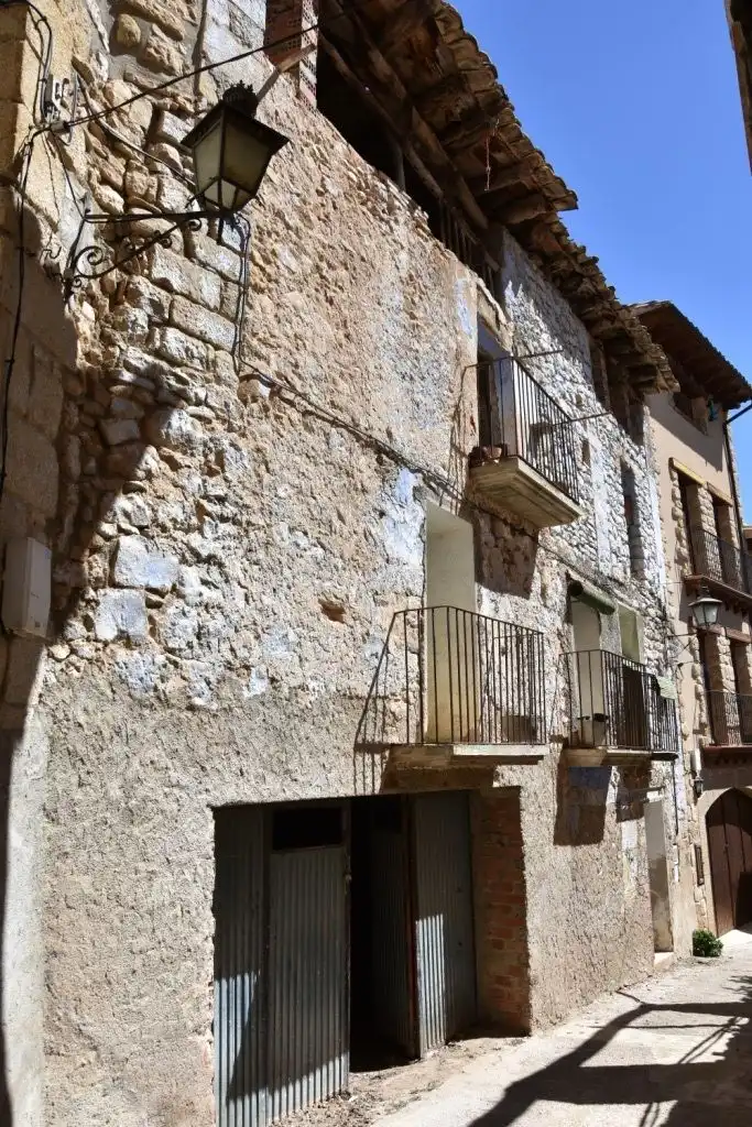 Vista exterior de Casa adosada en venta en La Portellada con Trastero y Balcón