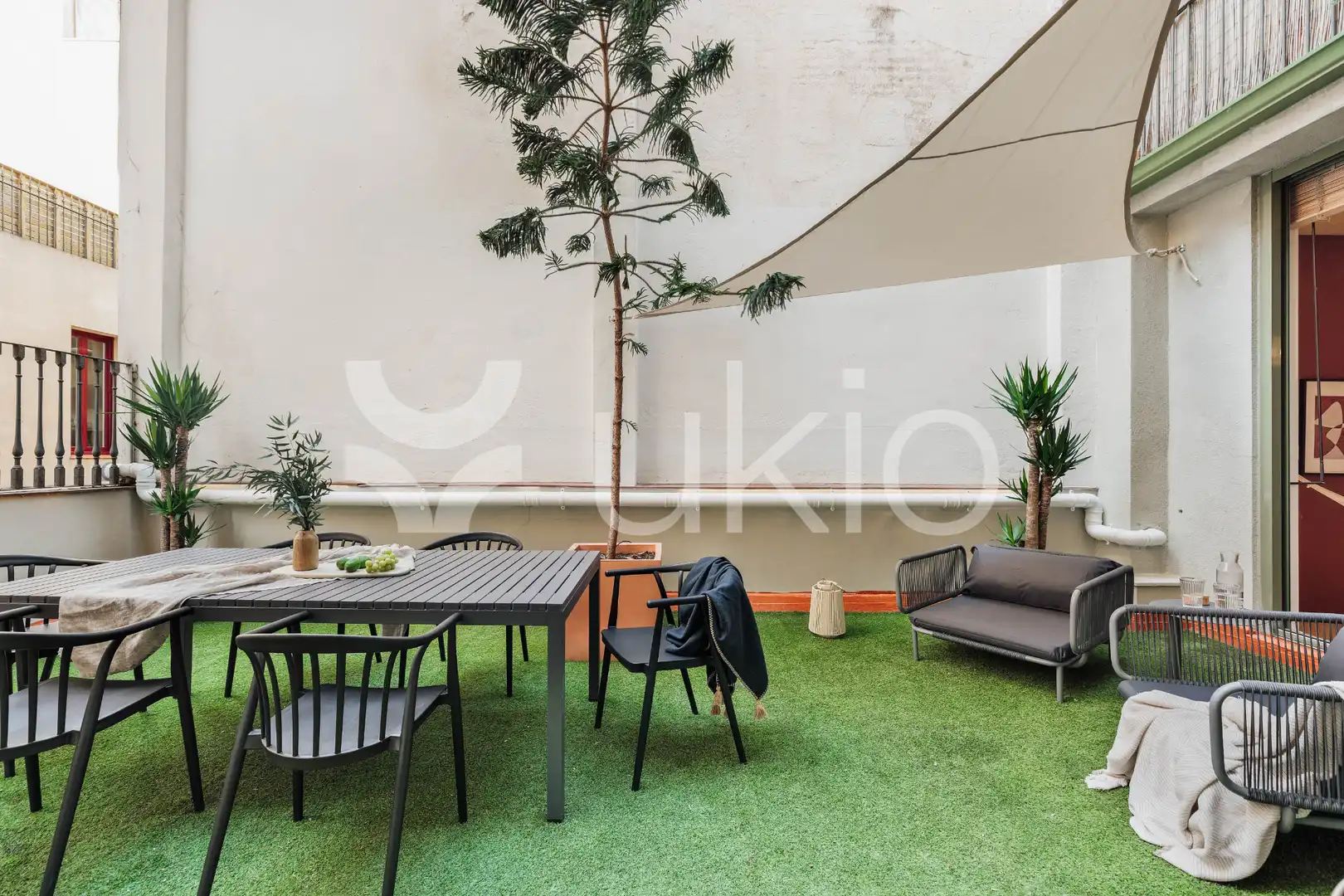 Terrace of Apartments for rent in Barcelona  with Air Conditioner, Heating and Terrace