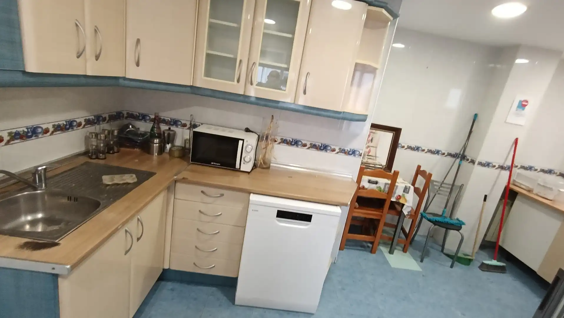 Cocina de Piso en venta en Talavera de la Reina con Calefacción, Parquet y Terraza