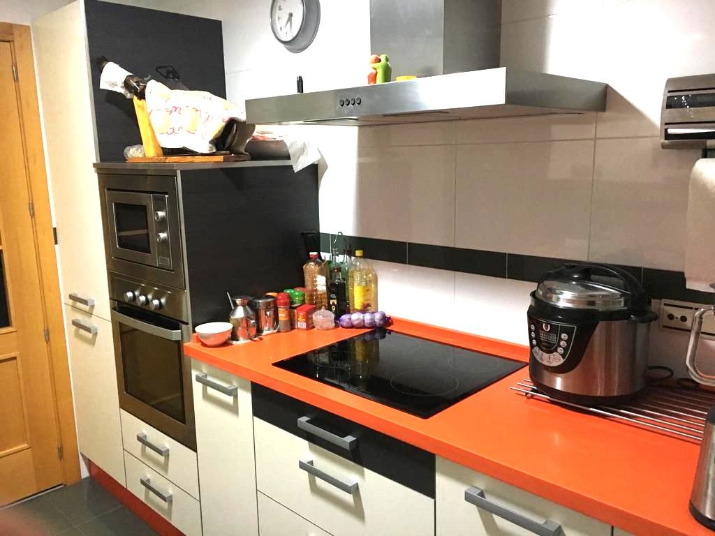 Kitchen of Flat for sale in  Huelva Capital  with Air Conditioner