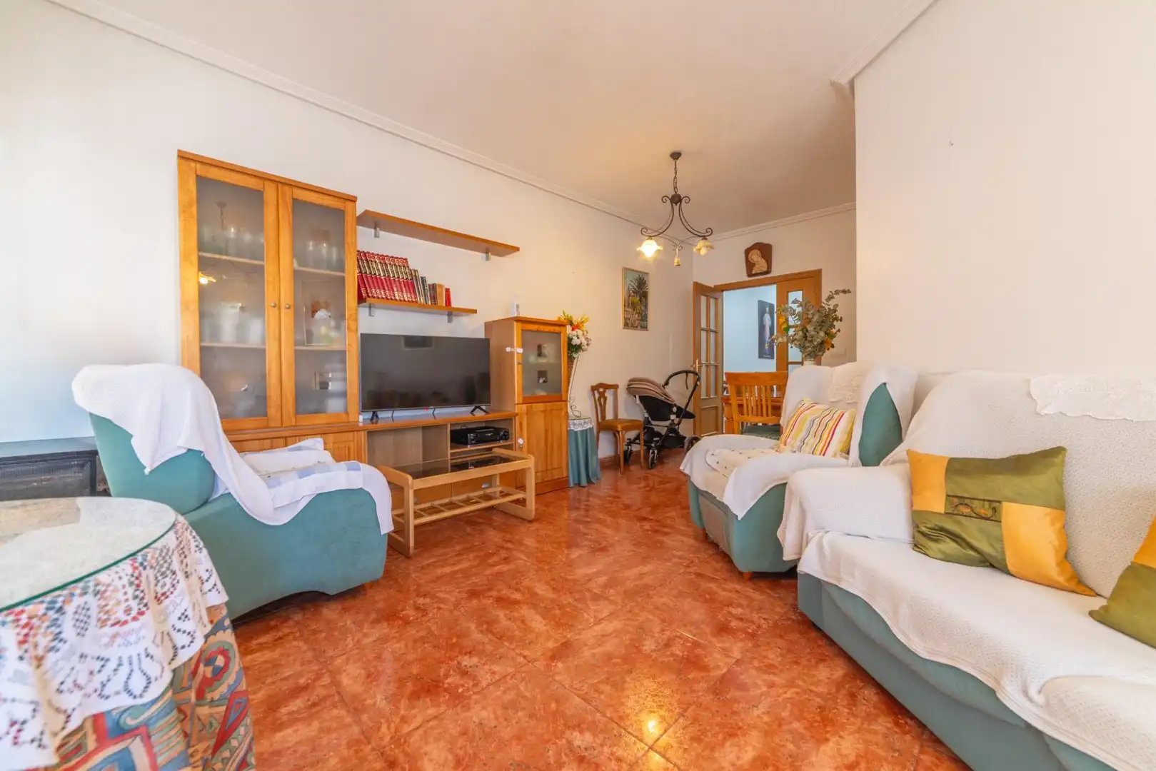 Sala d'estar de Planta baixa en venda en San Javier amb Terrassa, Balcó i Alarma