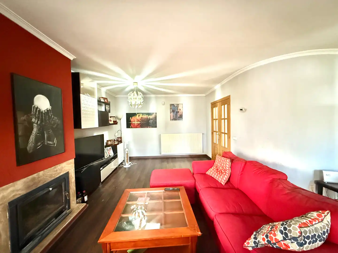 Sala de estar de Casa o chalet en venta en Galapagar con Calefacción, Jardín privado y Terraza