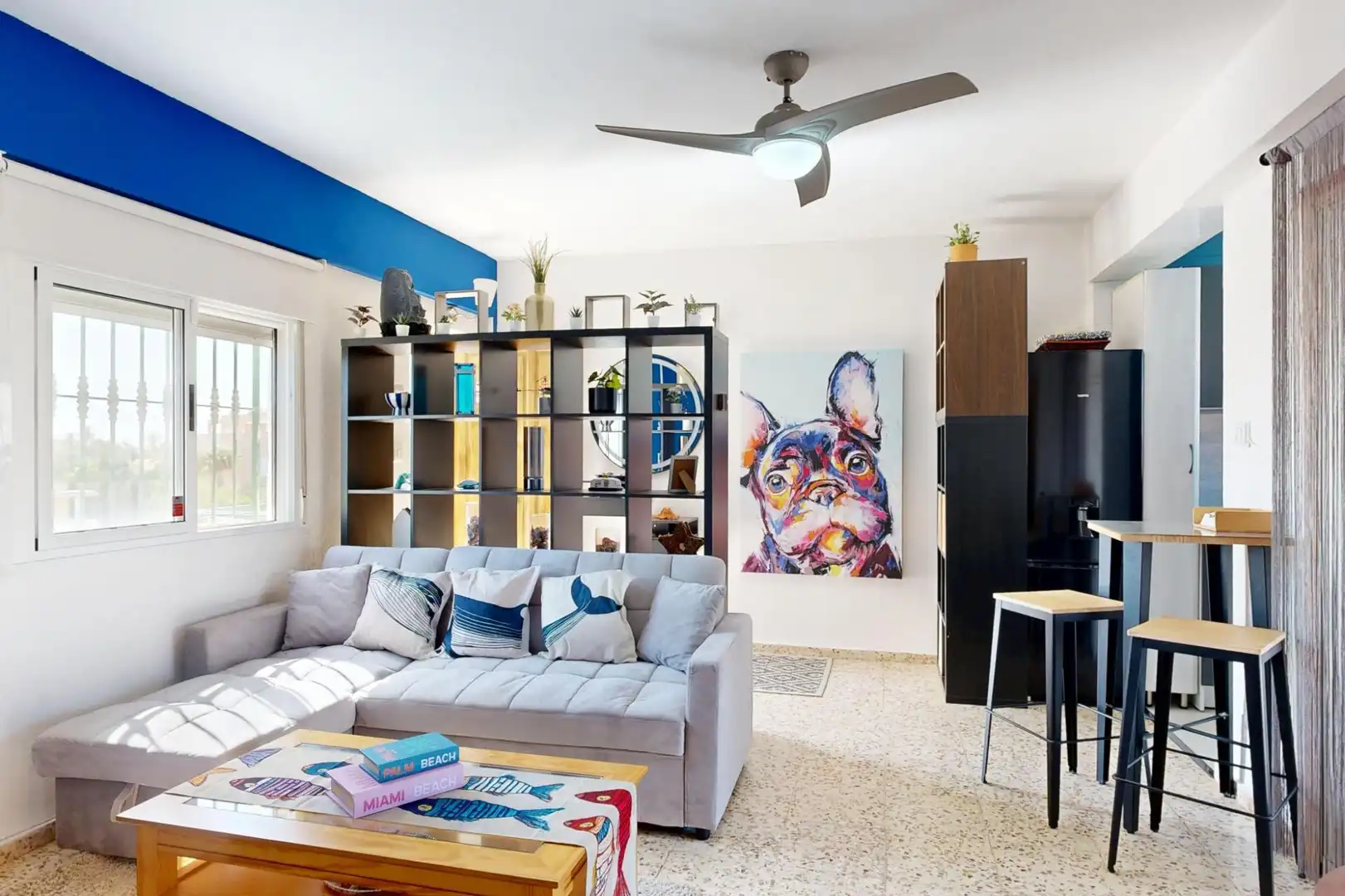 Sala de estar de Apartamento en venta en Cartagena con Aire acondicionado, Terraza y Balcón