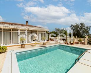 Exterior view of House or chalet for sale in Alicante / Alacant  with Air Conditioner, Terrace and Swimming Pool