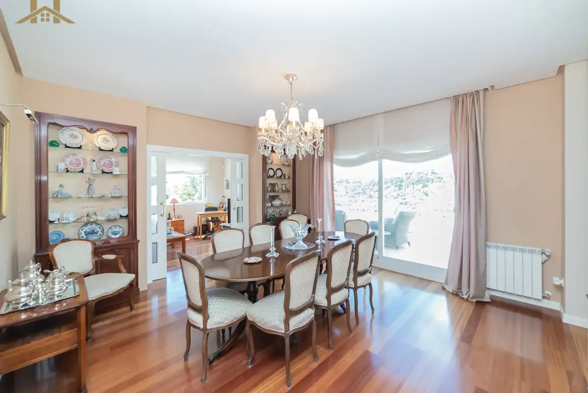 Esszimmer von Haus oder Chalet zum Verkauf in Torrelodones mit Heizung, Privatgarten und Terrasse