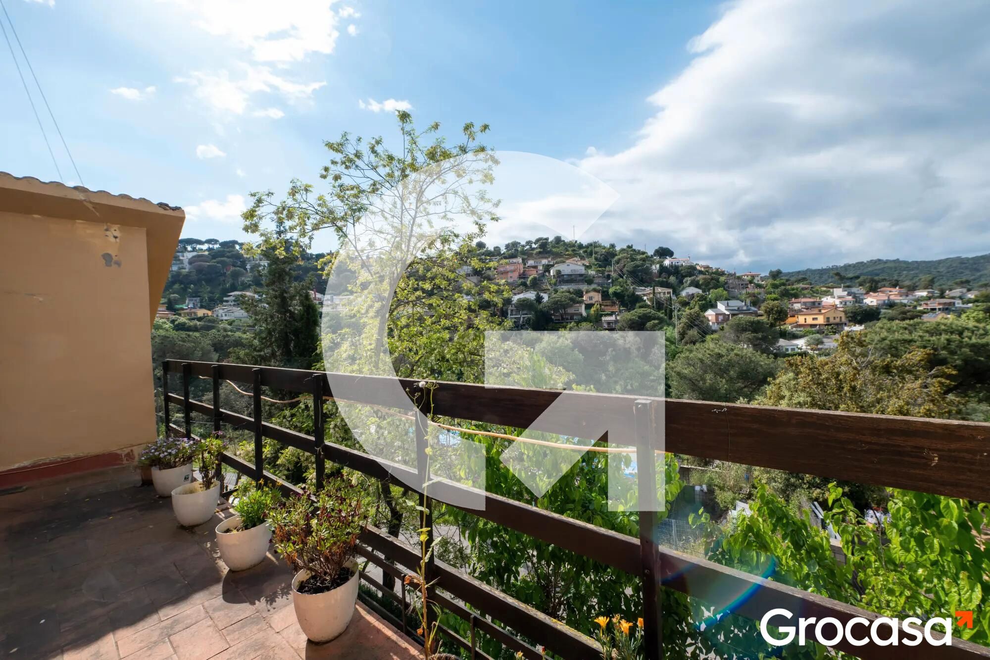 Jardí de Casa o xalet en venda en Argentona amb Calefacció, Jardí privat i Terrassa