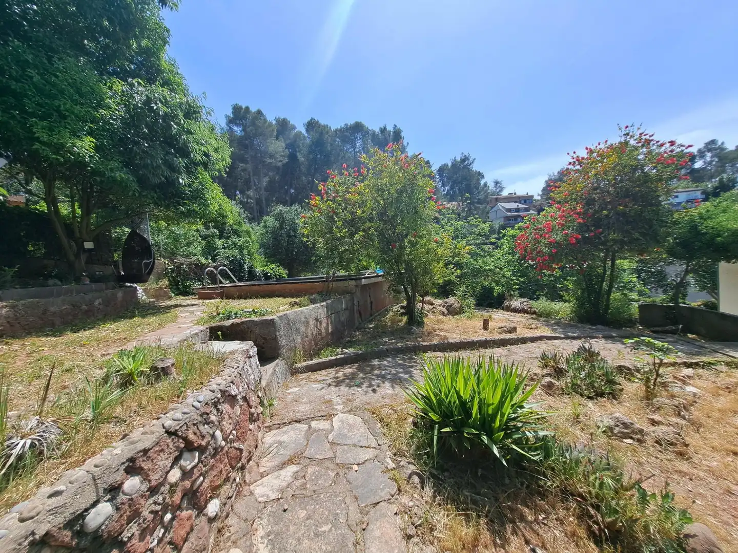 Jardí de Casa o xalet en venda en Castellví de Rosanes amb Calefacció, Jardí privat i Terrassa