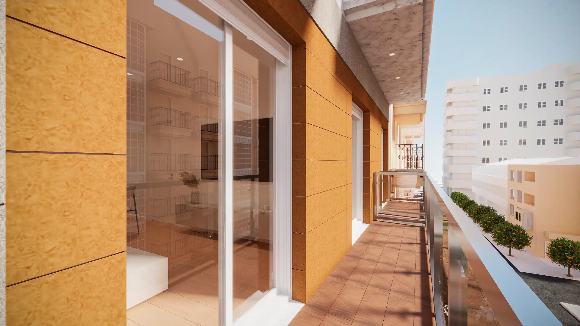 Terraza de Piso en venta en Huelva con Balcón