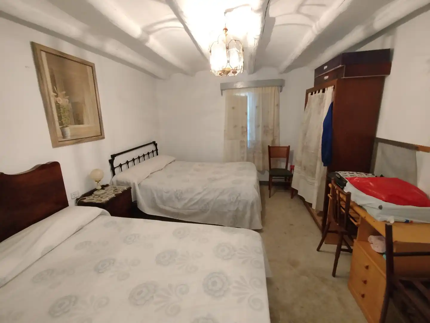 Bedroom of Country homes for sale in Peralta de Calasanz  with Heating, Terrace and Storage room