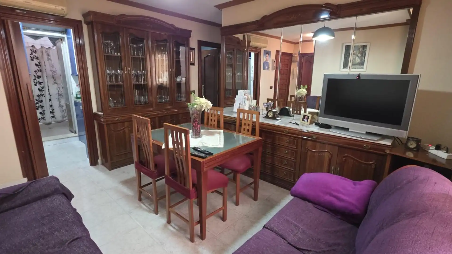 Comedor de Piso en venta en Benidorm con Terraza y Amueblado