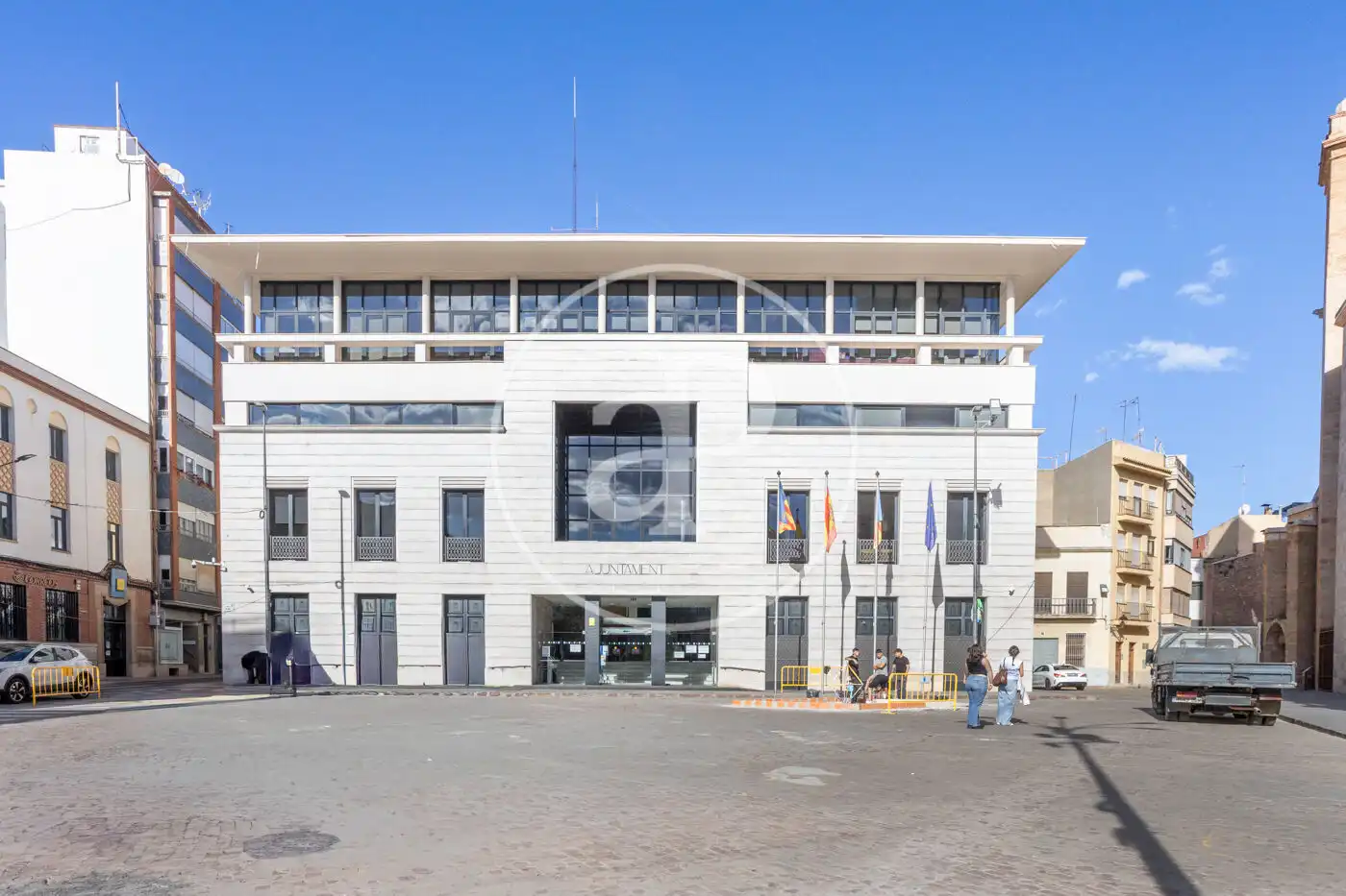 Außenansicht von Wohnung zur Miete in Burriana / Borriana mit Heizung, Terrasse und Abstellraum