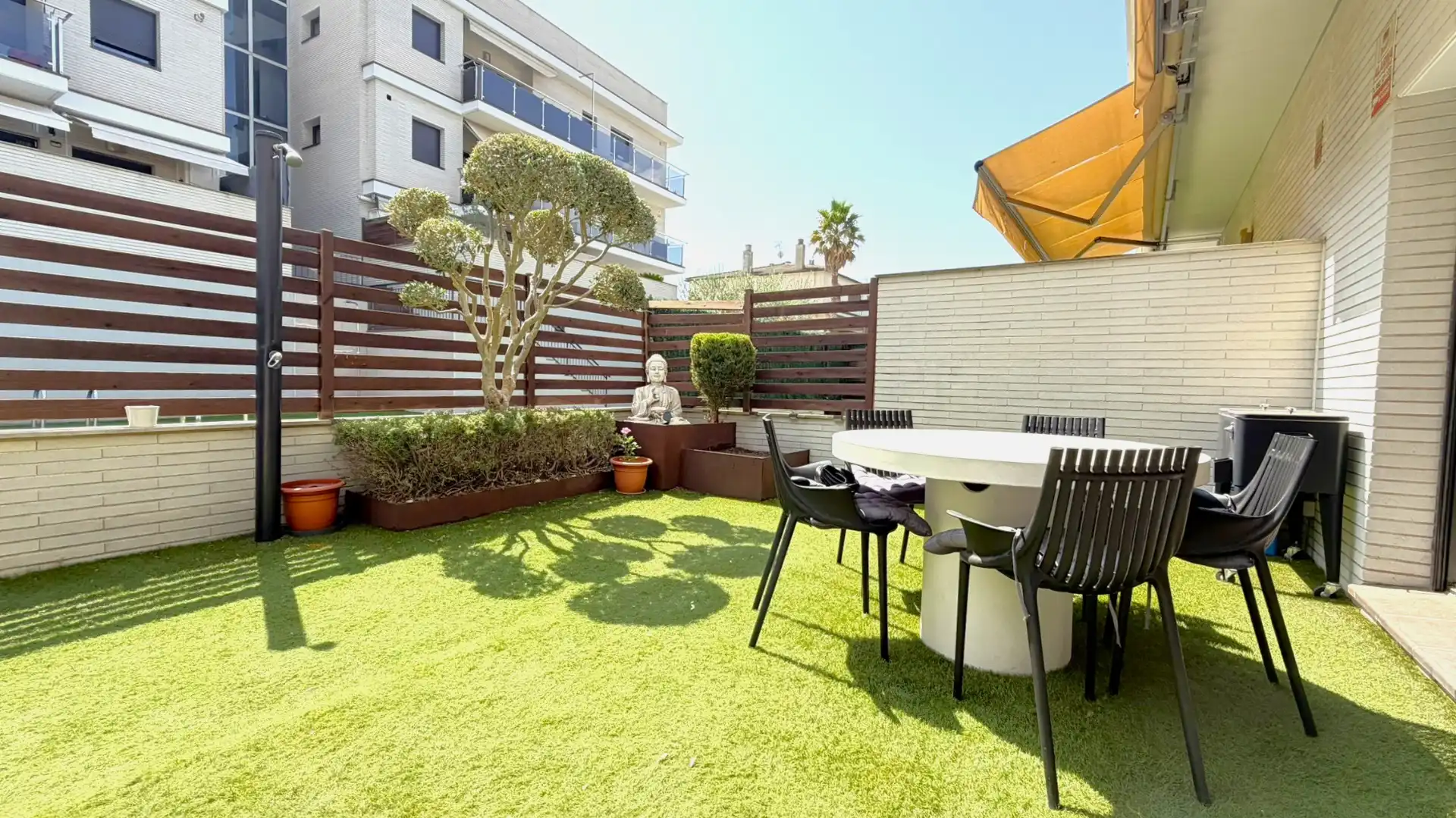 Terraza de Casa adosada en venta en Dosrius con Aire acondicionado, Calefacción y Jardín privado