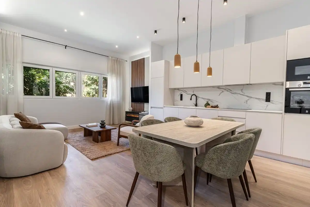Sala de estar de Planta baja en venta en Madrid con Aire acondicionado, Calefacción y Trastero
