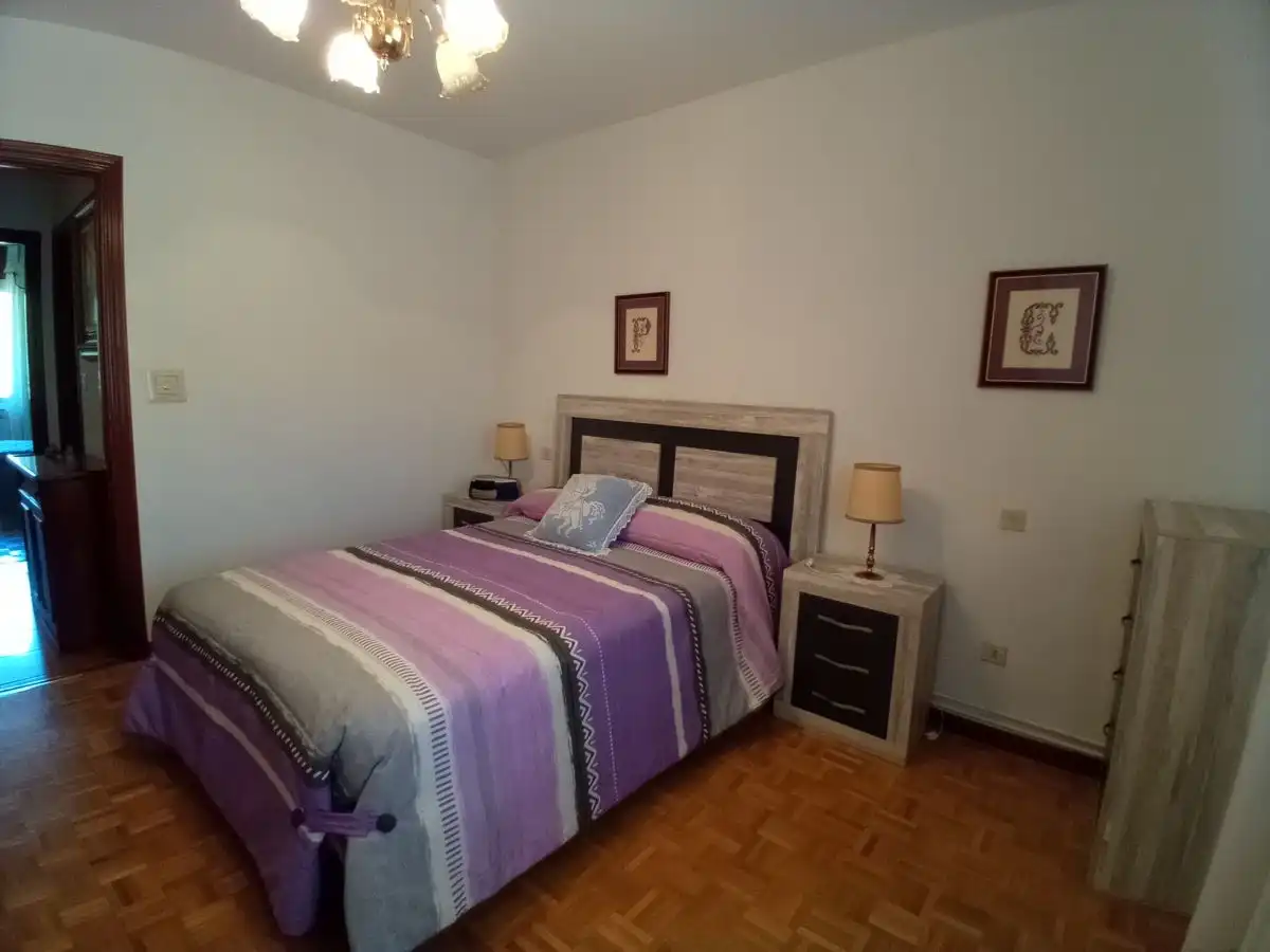 Bedroom of Flat for sale in Valladolid  with Heating, Parquet flooring and Terrace