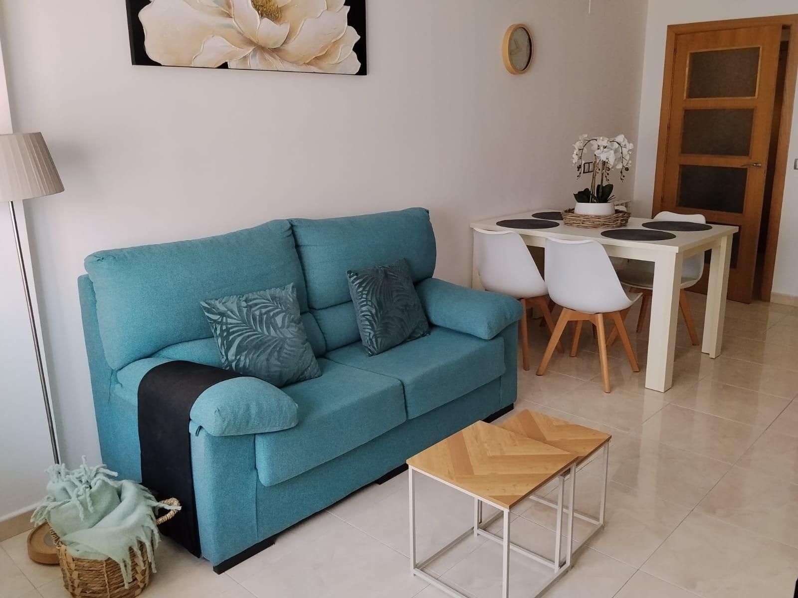 Sala d'estar de Pis de lloguer en Tortosa amb Terrassa