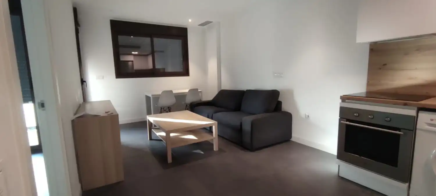 Wohnzimmer von Wohnungen zur Miete in Murcia mit Klimaanlage, Möbliert und Waschmaschine