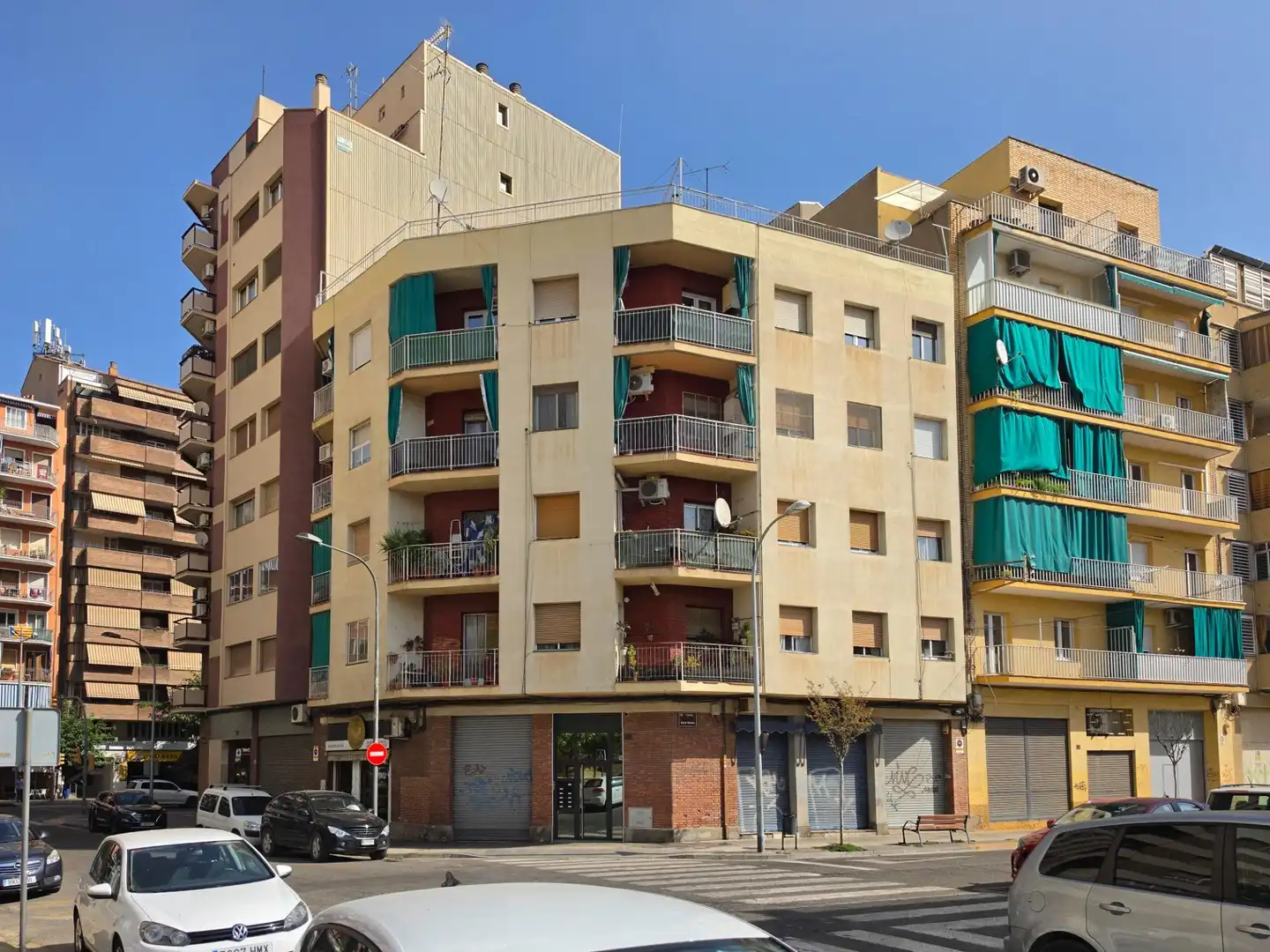 Exterior view of Flat for sale in Lleida  with Air Conditioner, Heating and Storage room