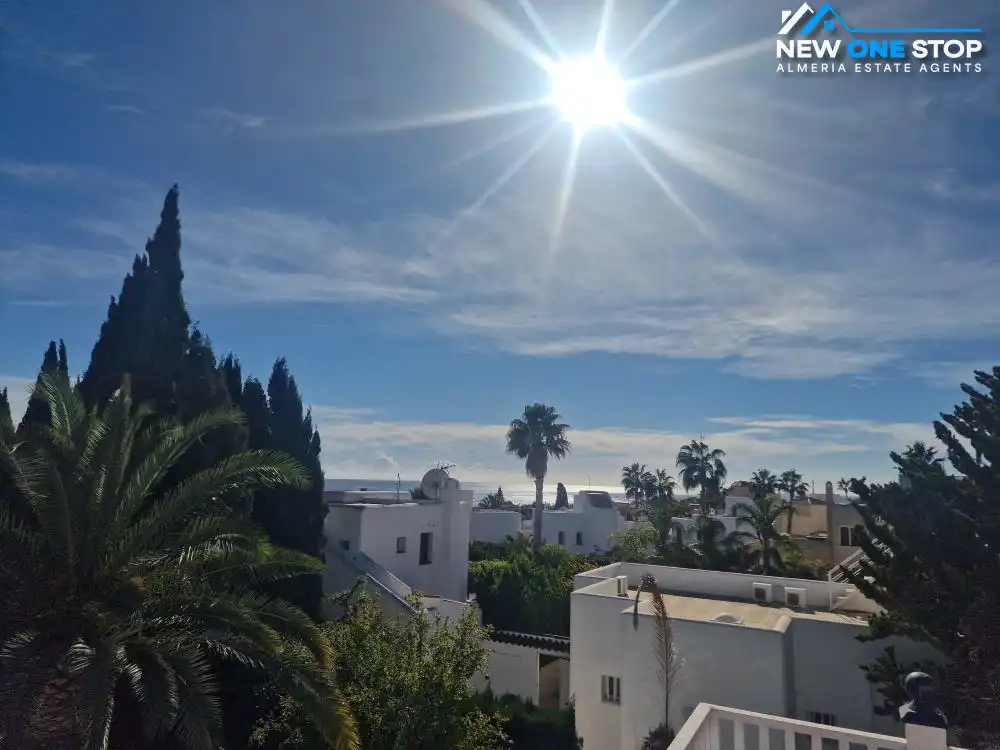 Vista exterior de Casa o chalet en venta en Mojácar con Aire acondicionado, Calefacción y Jardín privado