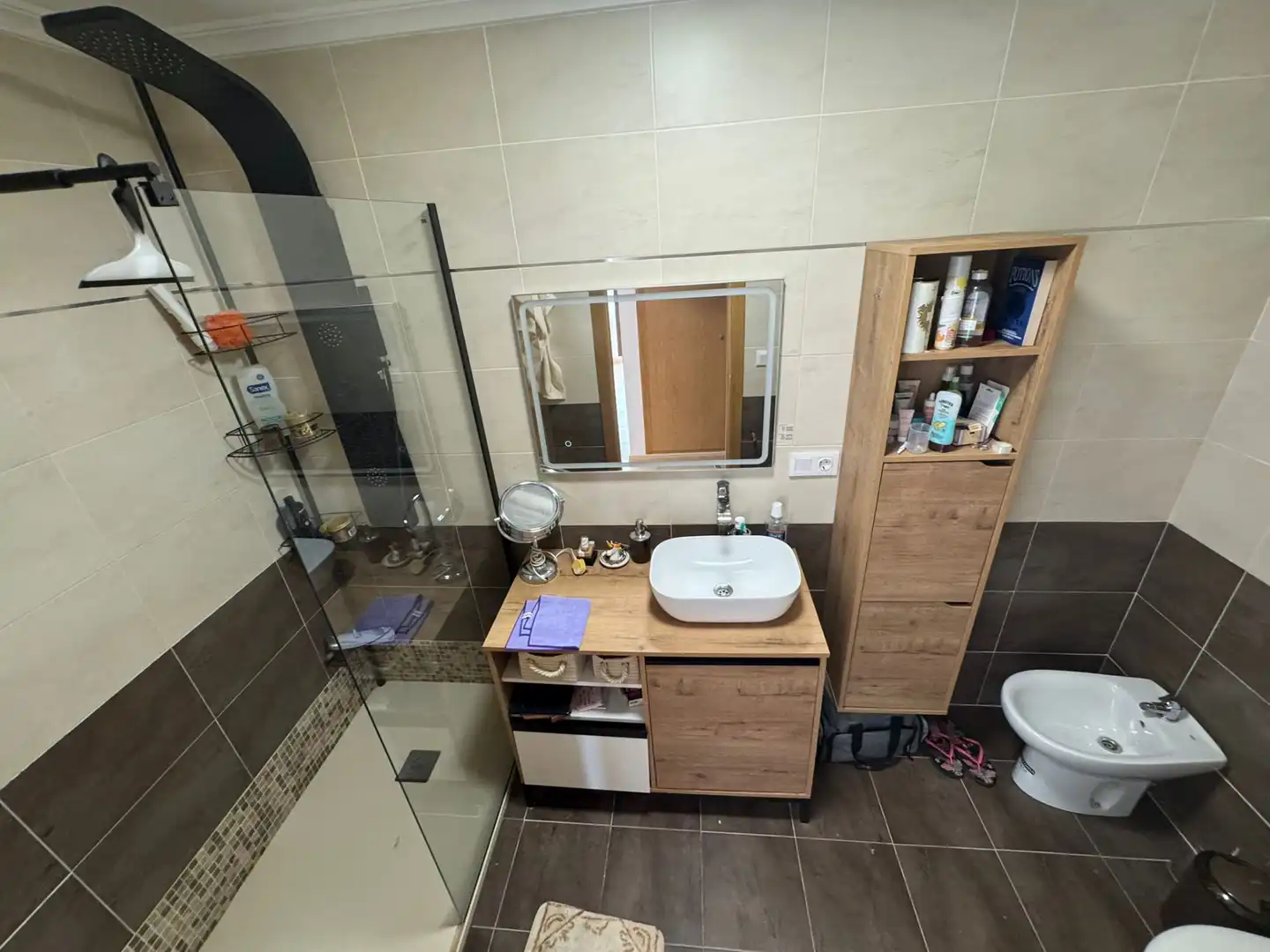 Baño de Casa o chalet en venta en Onil con Aire acondicionado, Terraza y Trastero