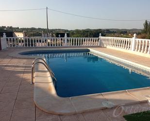 Swimming pool of House or chalet to rent in Cehegín  with Air Conditioner, Heating and Private garden