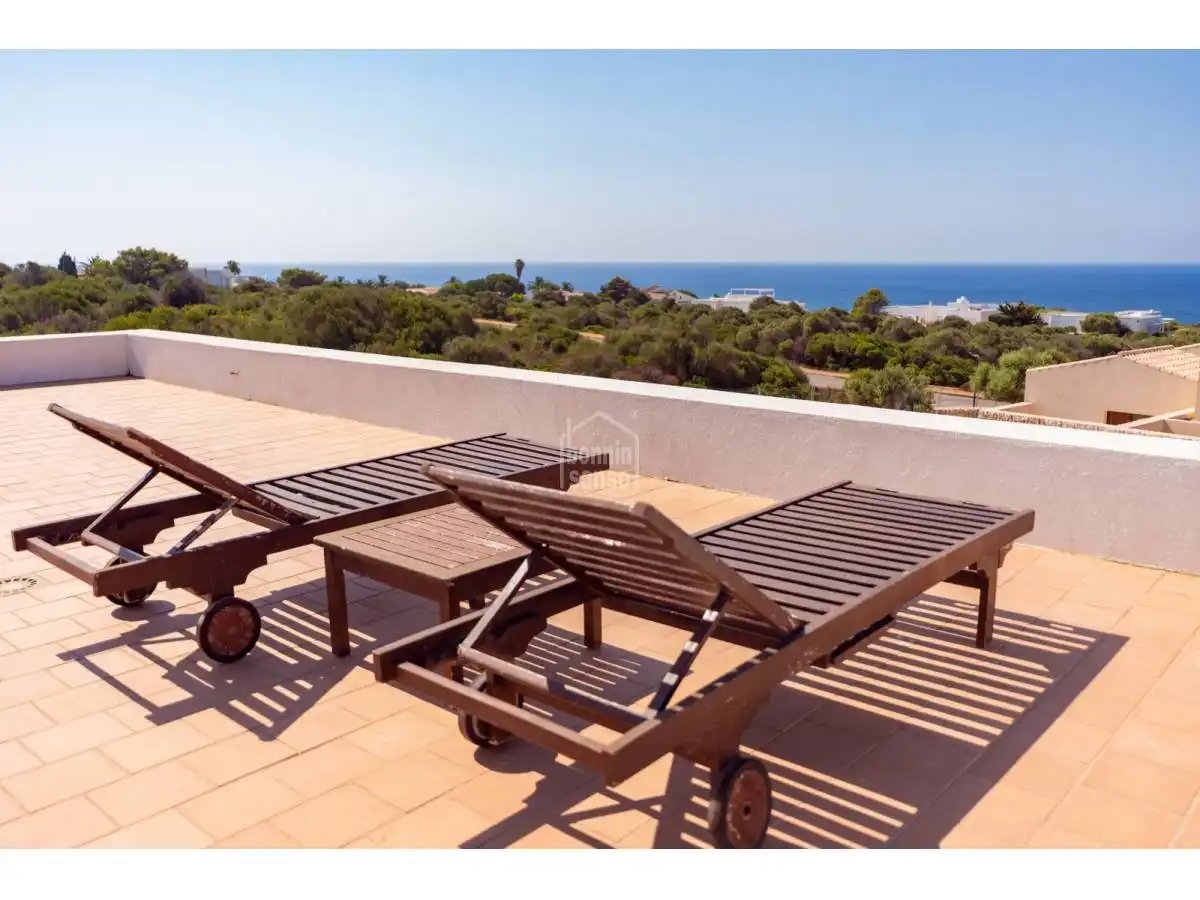 Terrasse von Haus oder Chalet zum Verkauf in Sant Lluís mit Privatgarten, Terrasse und Schwimmbad
