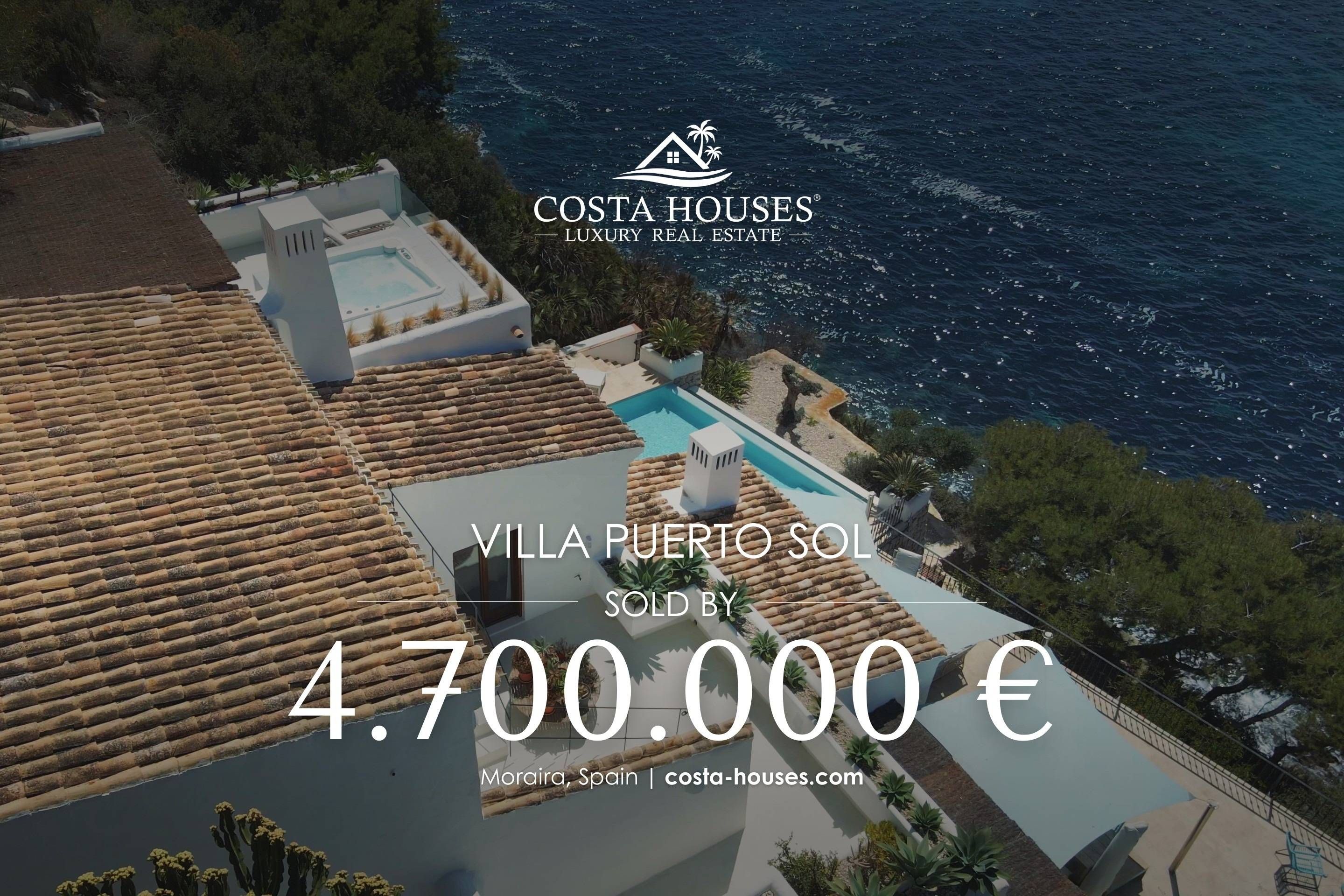 Vista exterior de Casa o xalet en venda en Moraira amb Aire condicionat, Calefacció i Jardí privat