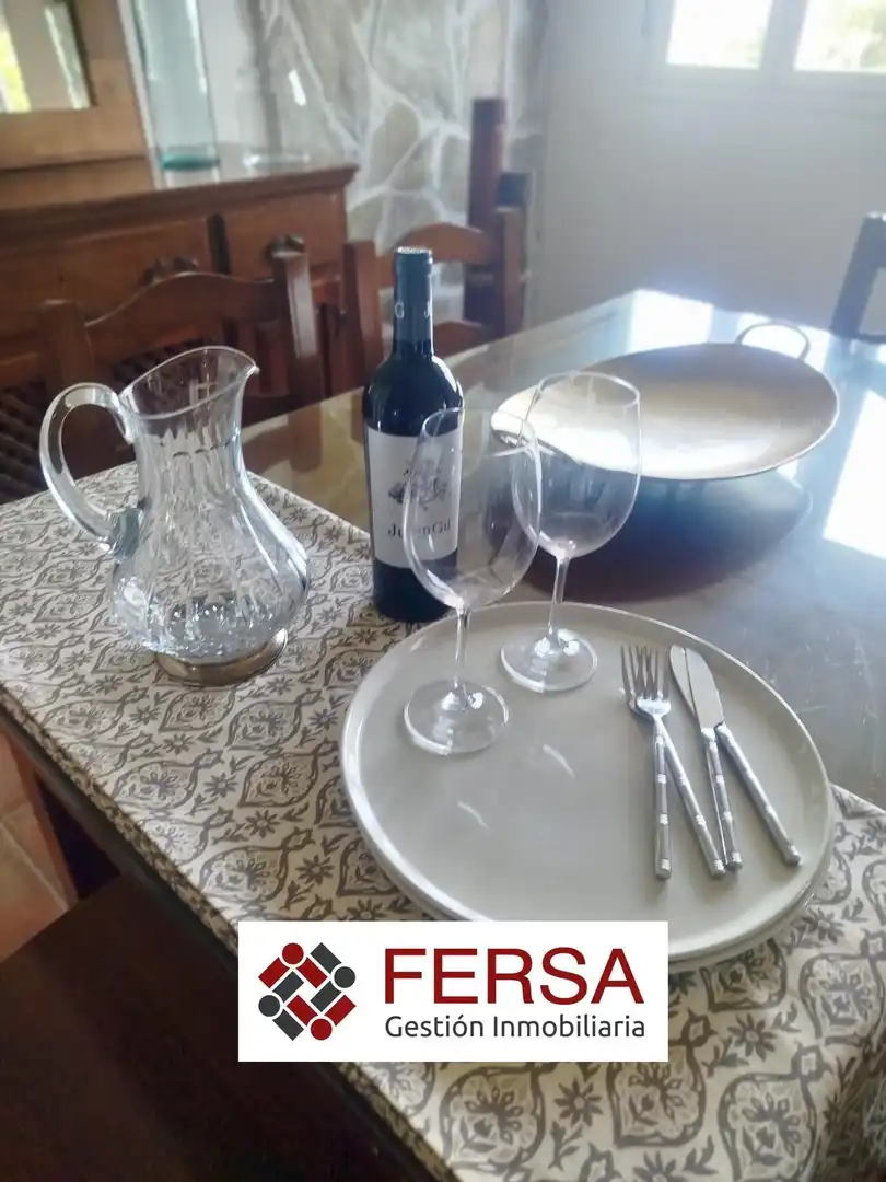Dining room of Flat for rent in El Puerto de Santa María  with Air Conditioner, Heating and Private garden