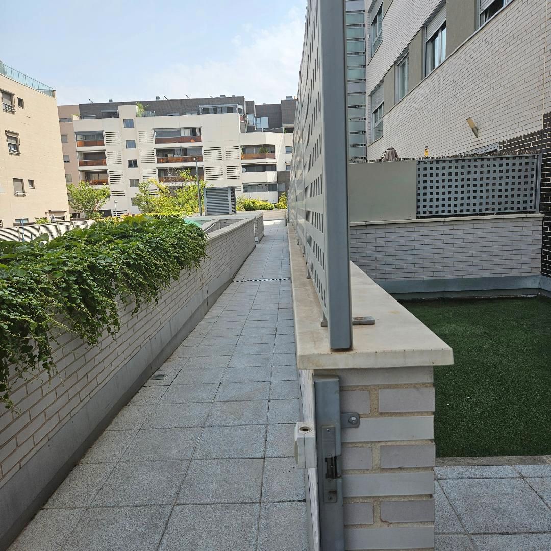 Terrace of Planta baja to rent in  Madrid Capital  with Air Conditioner, Heating and Private garden