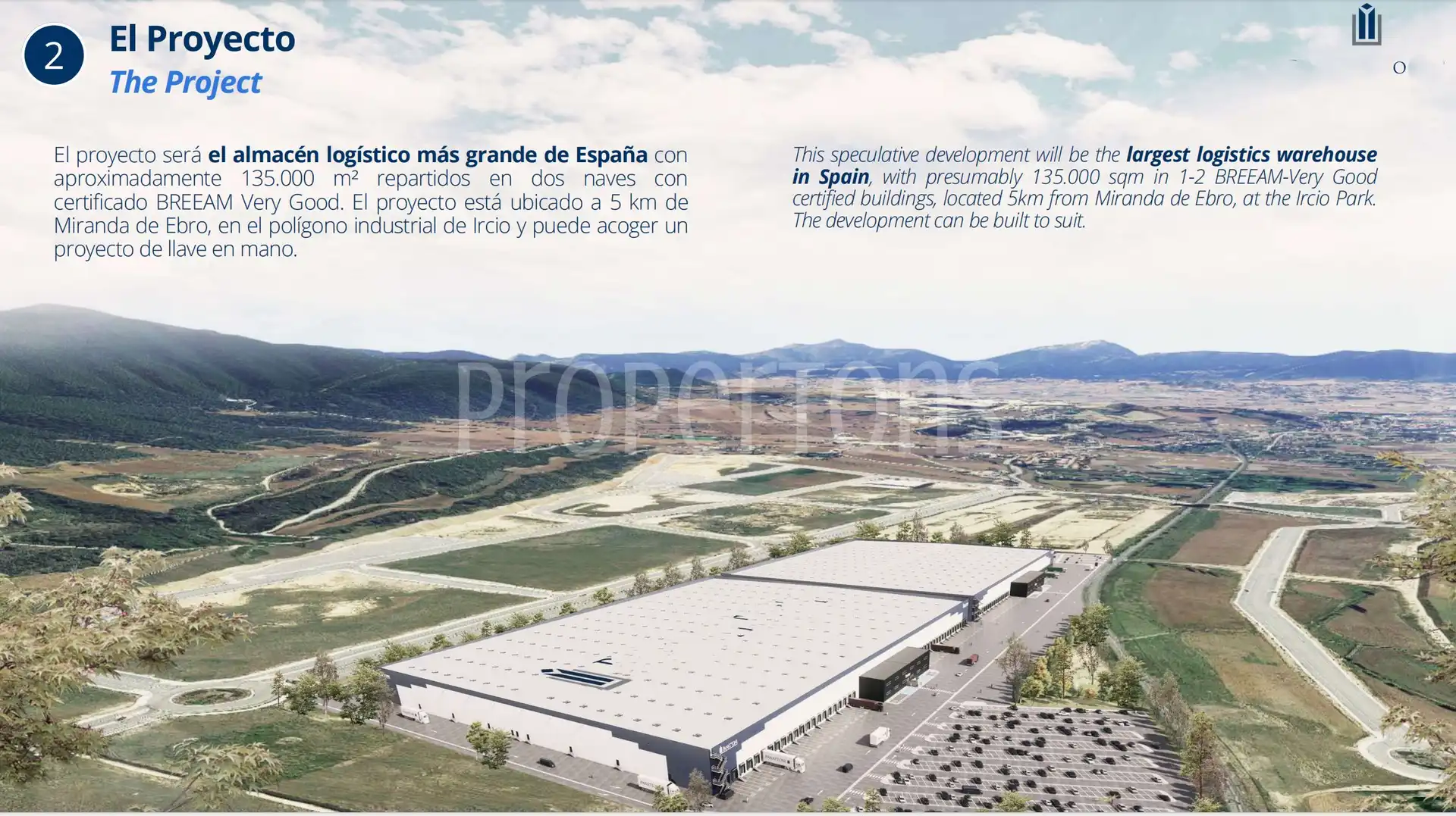 Exterior view of Industrial buildings for rent in Miranda de Ebro