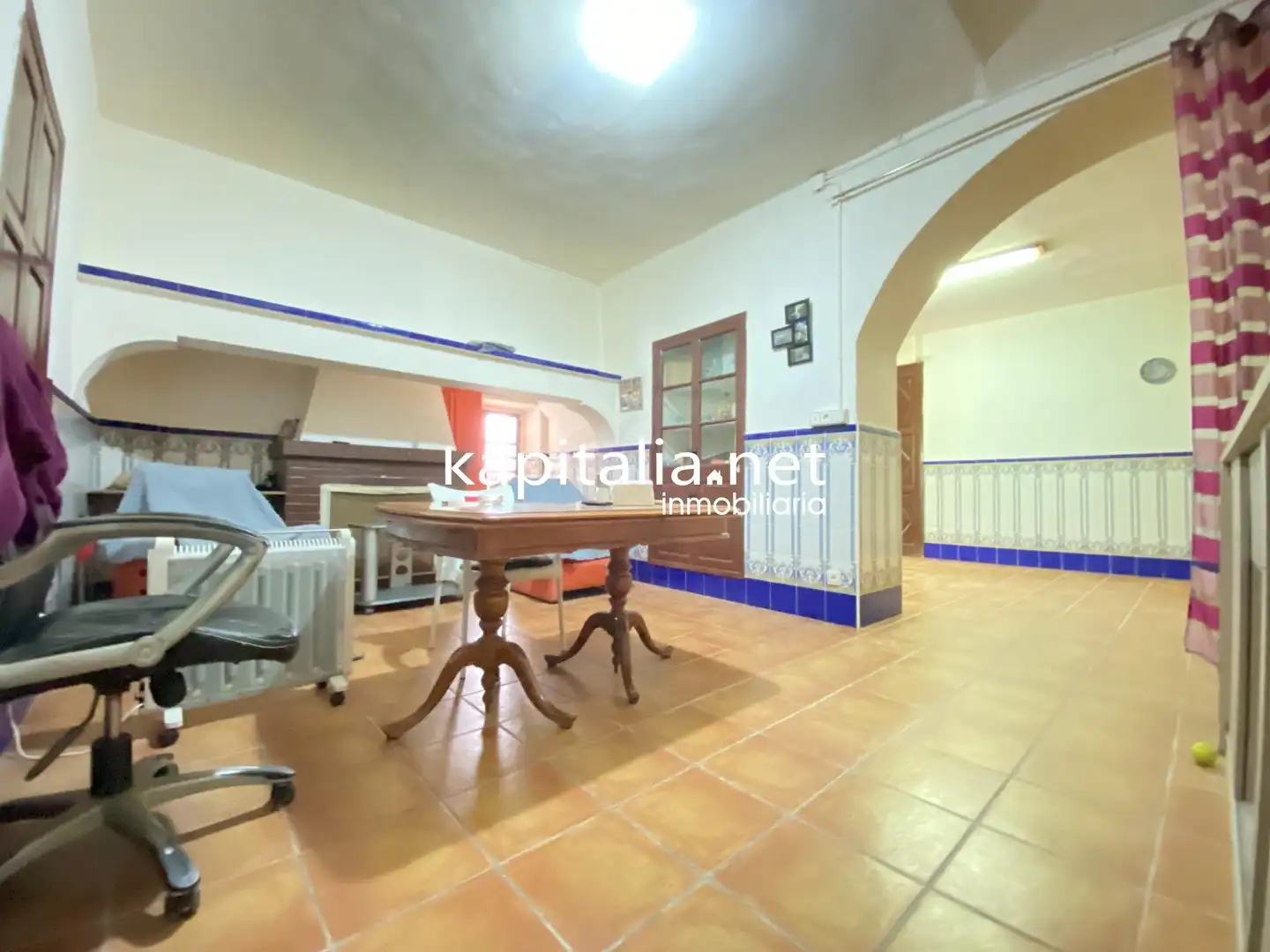 Cocina de Finca rústica en venta en Penàguila con Calefacción, Jardín privado y Terraza