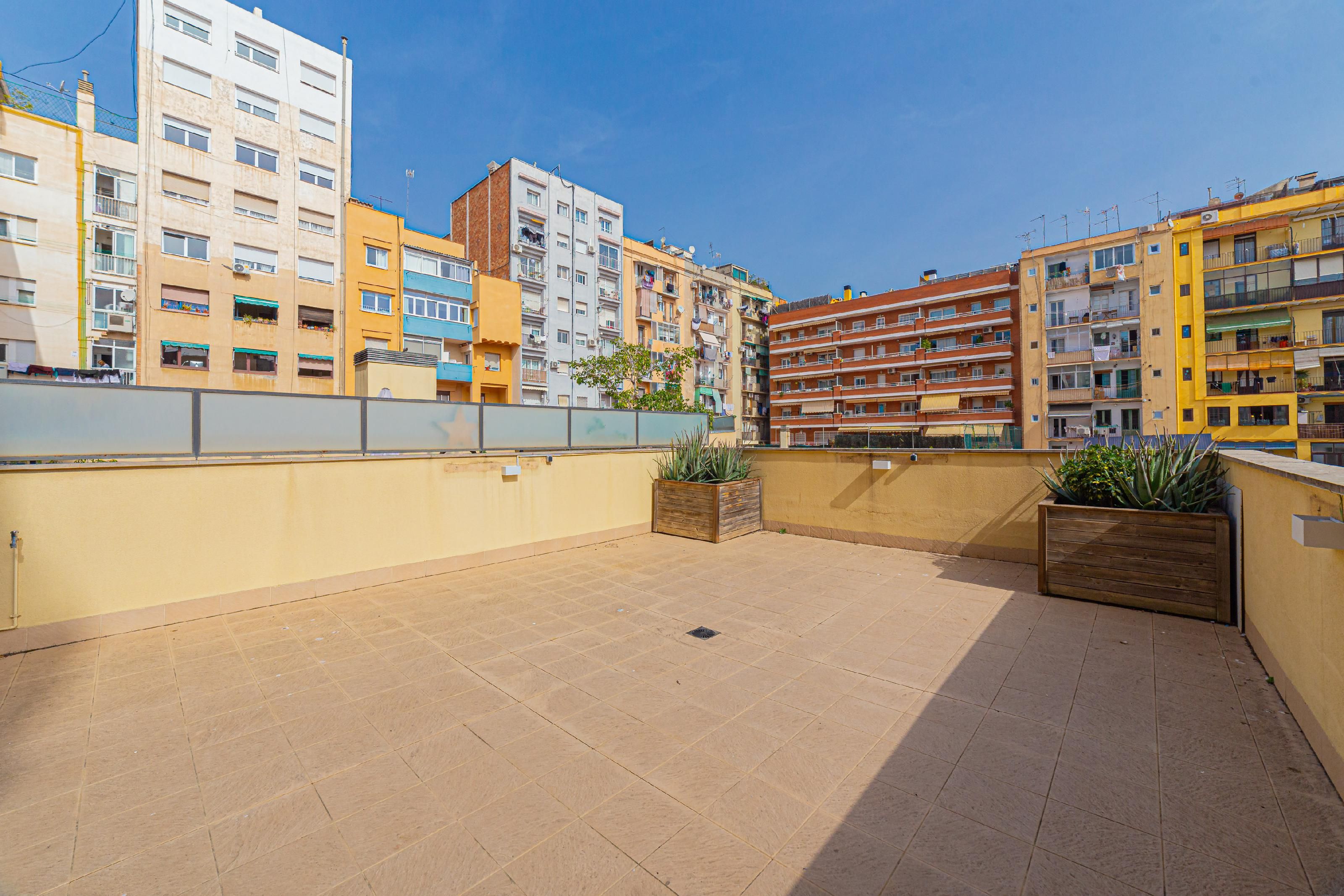 Terrace of Flat for sale in  Barcelona Capital  with Air Conditioner, Heating and Parquet flooring