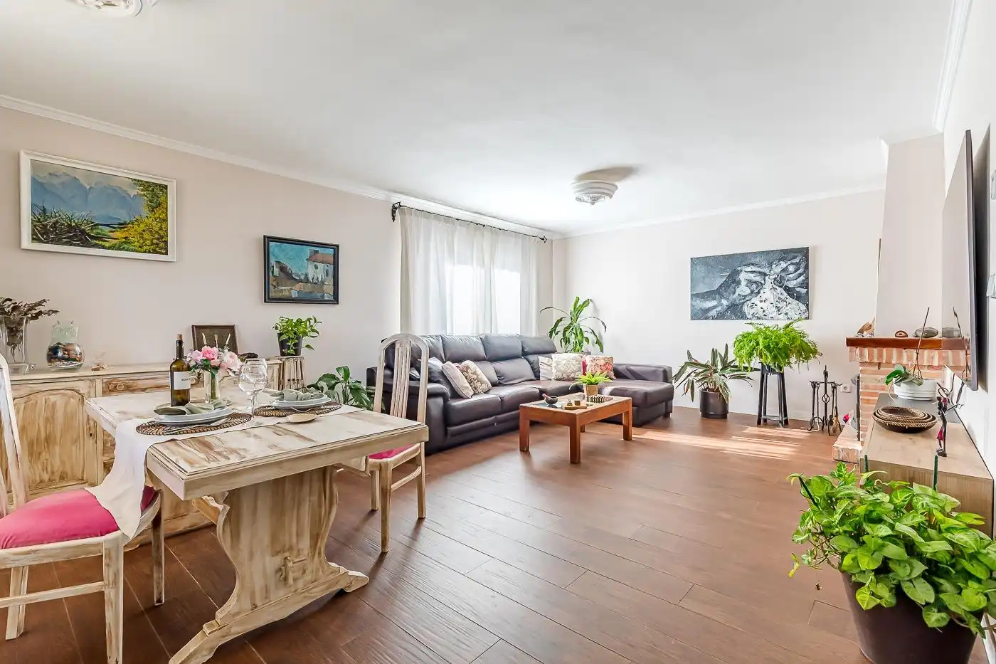 Sala de estar de Casa o chalet en venta en El Escorial con Calefacción, Jardín privado y Terraza