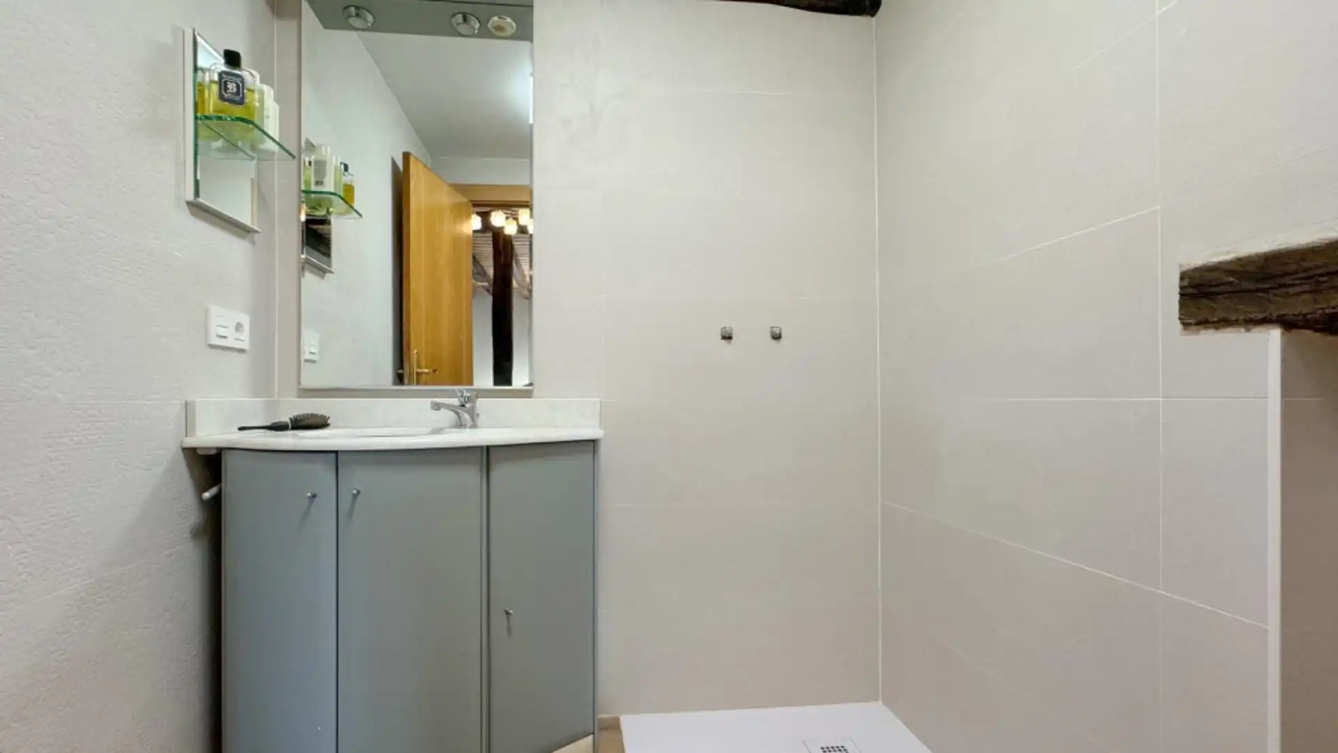 Baño de Finca rústica en venta en Mendaro con Calefacción, Jardín privado y Terraza