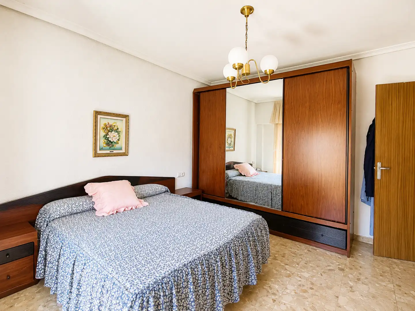 Bedroom of Flat for sale in Alcoy / Alcoi  with Air Conditioner