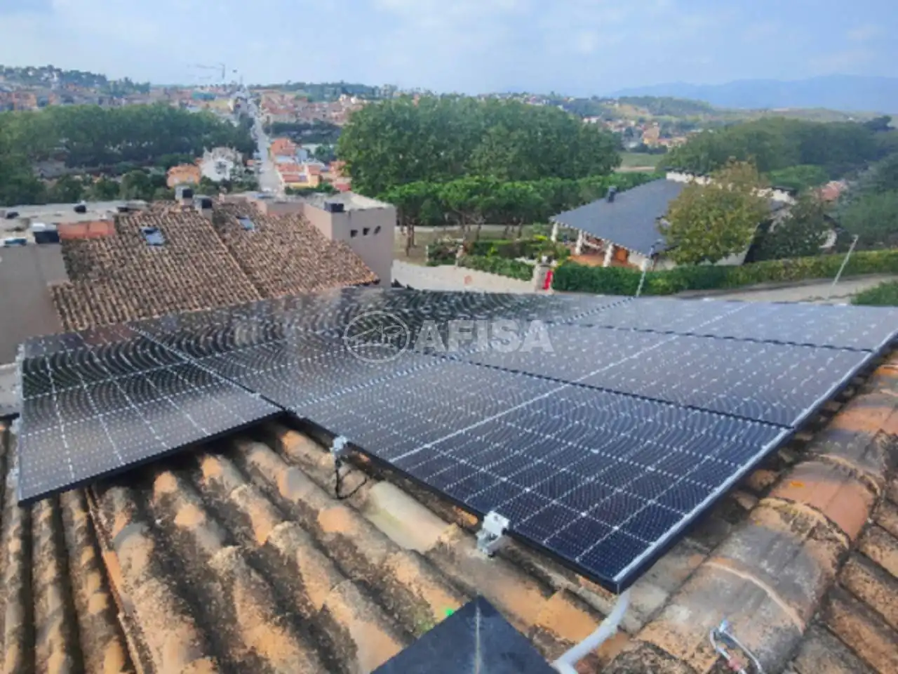 Vista exterior de Dúplex en venta en Llinars del Vallès con Aire acondicionado, Calefacción y Parquet