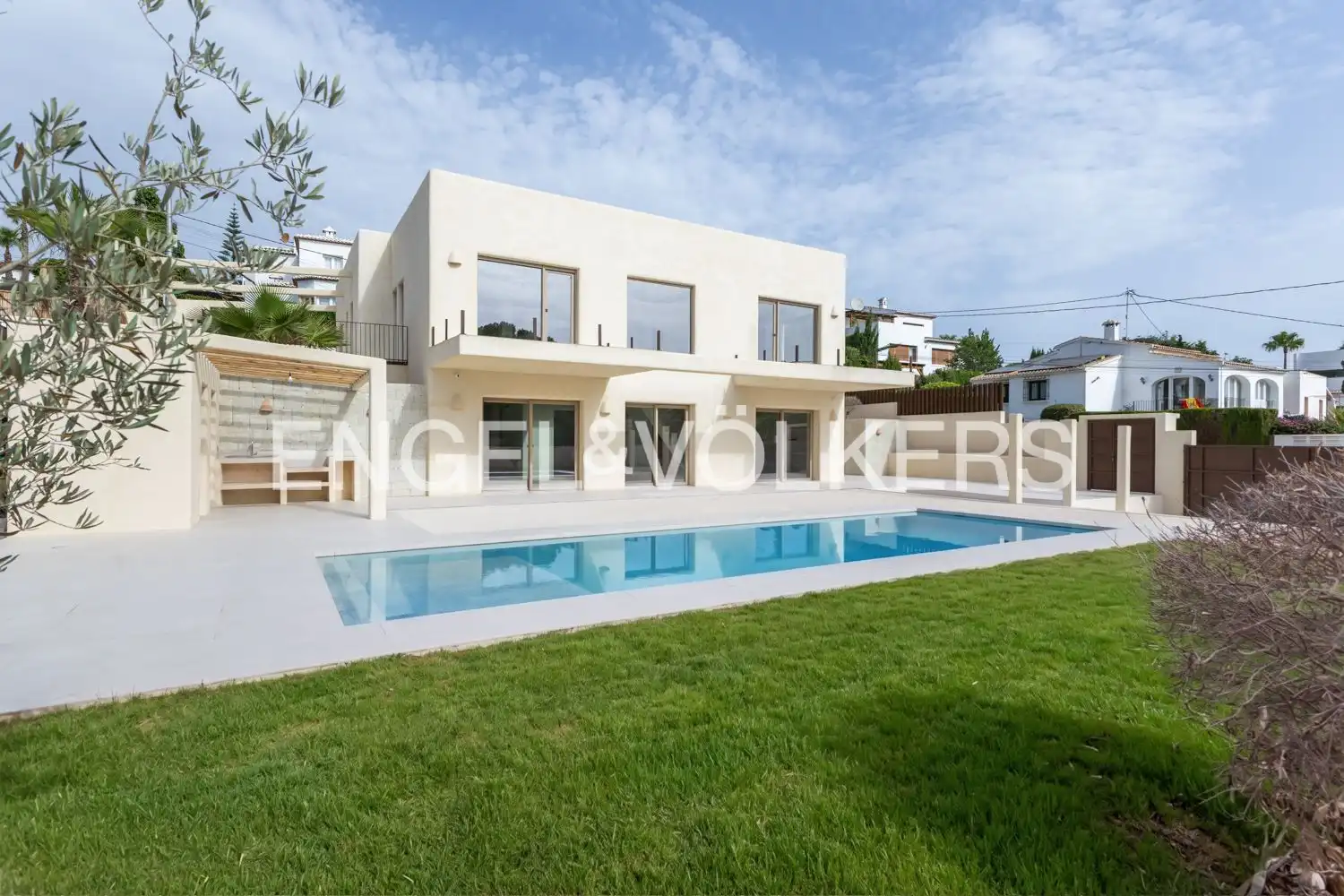 Exterior view of Houses for sale in Jávea / Xàbia  with Air Conditioner, Heating and Private garden
