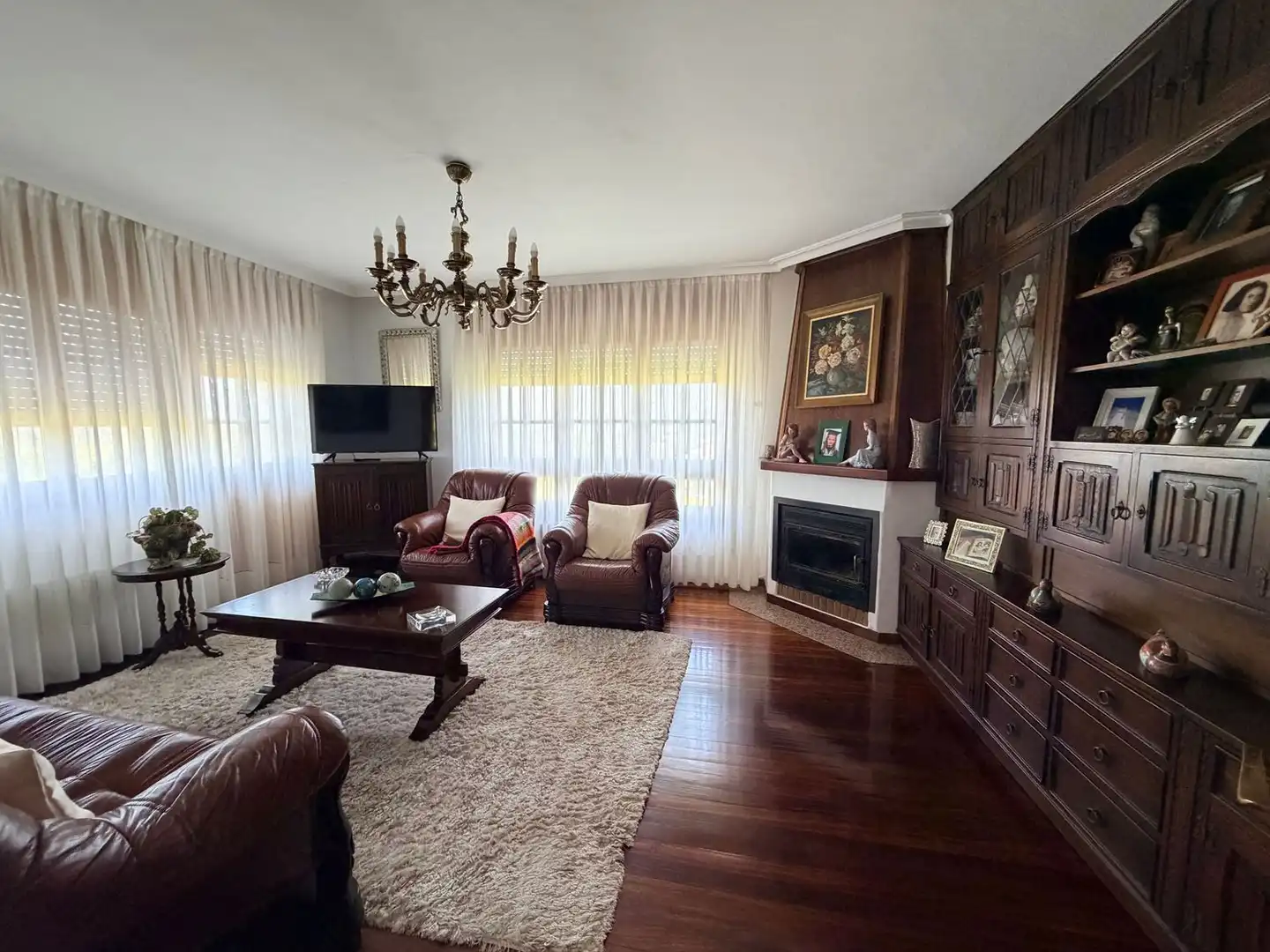 Sala de estar de Casa o chalet en venta en Valdés - Luarca con Calefacción, Terraza y Trastero