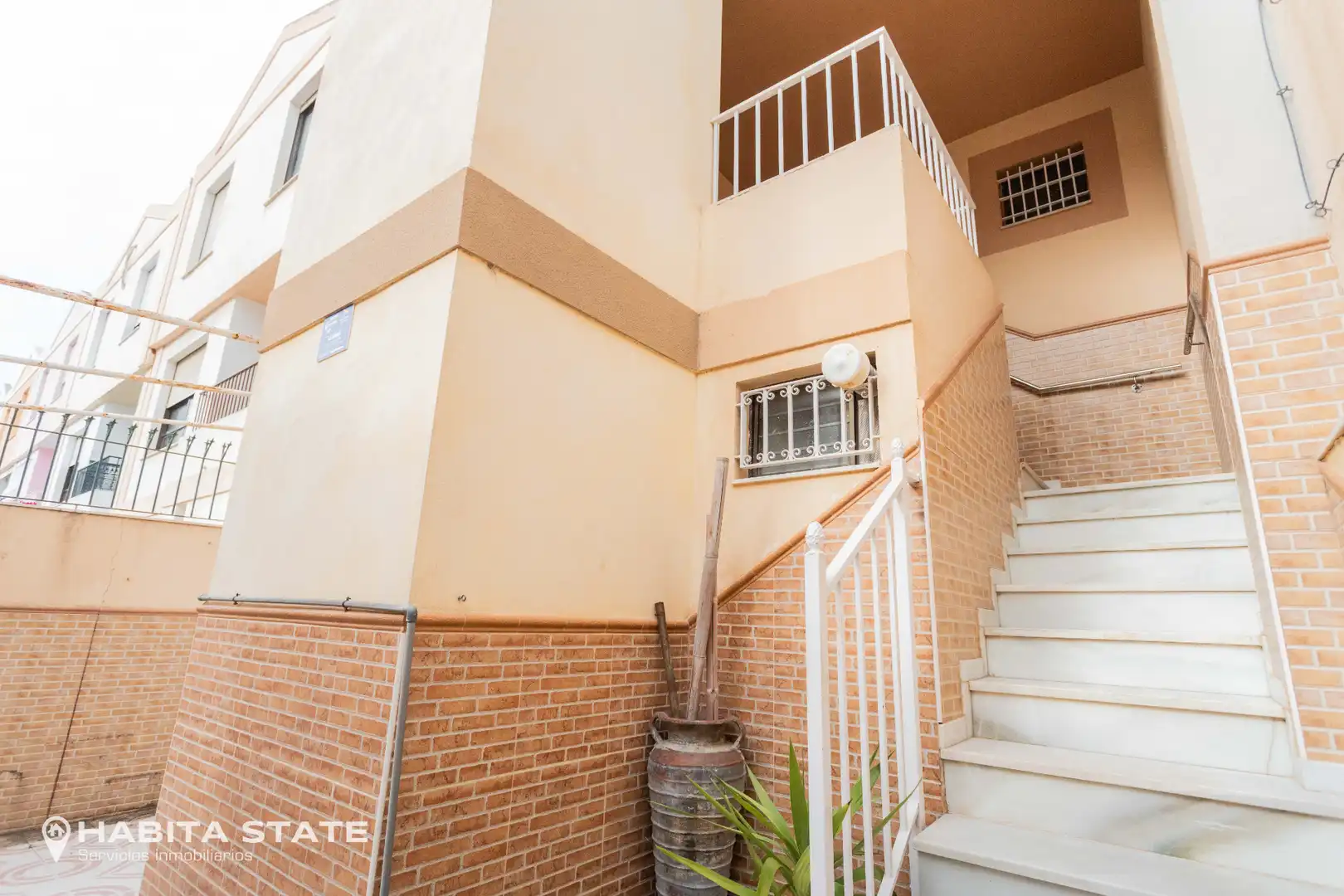 Exterior view of Detached homes for sale in Almería  with Air Conditioner, Terrace and Furnished