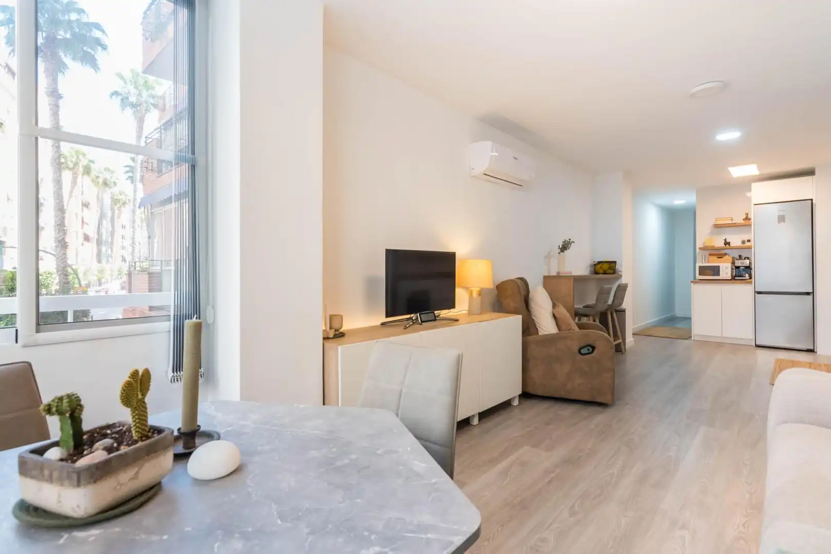 Sala de estar de Piso en venta en Molina de Segura con Aire acondicionado, Calefacción y Amueblado