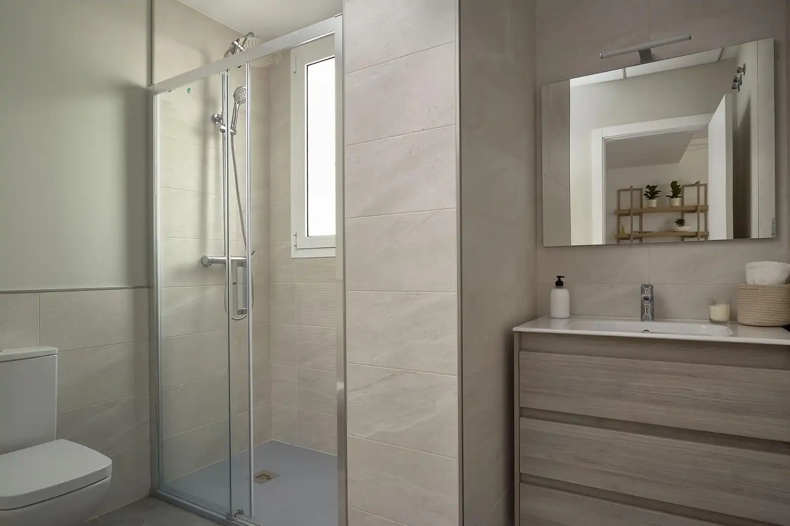 Badezimmer von Erdgeschoss zum Verkauf in Vera mit Klimaanlage, Heizung und Privatgarten