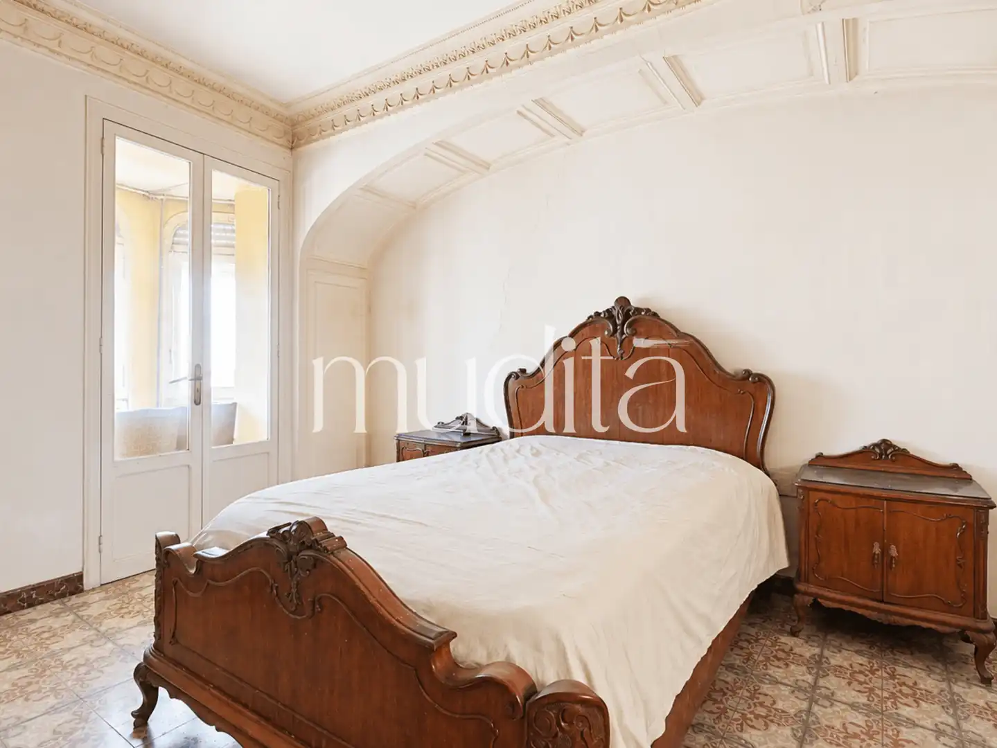 Habitación de Casa adosada en venta en El Masnou con Trastero y Balcón