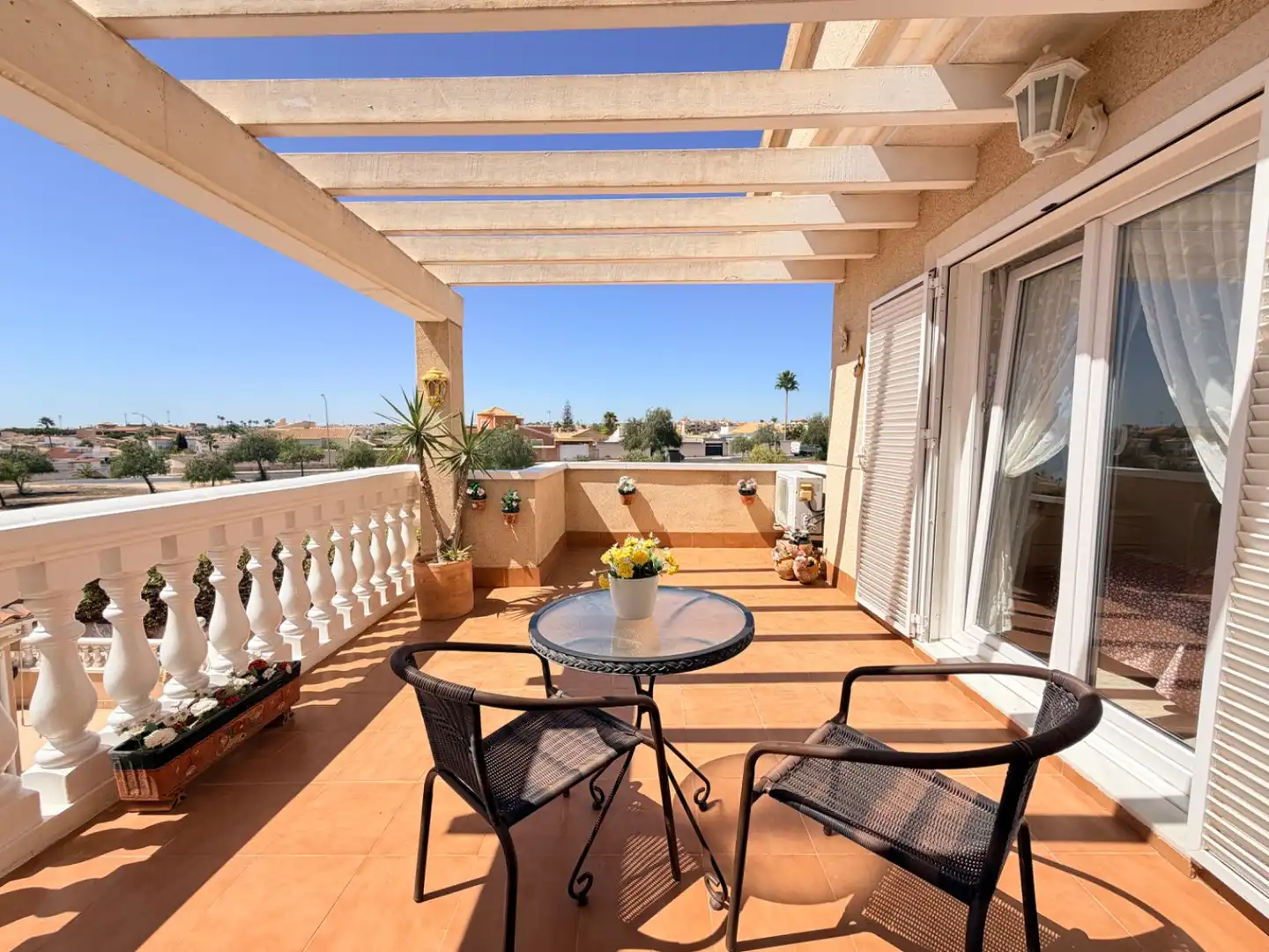 Terraza de Dúplex en venta en Orihuela con Aire acondicionado, Piscina y Amueblado