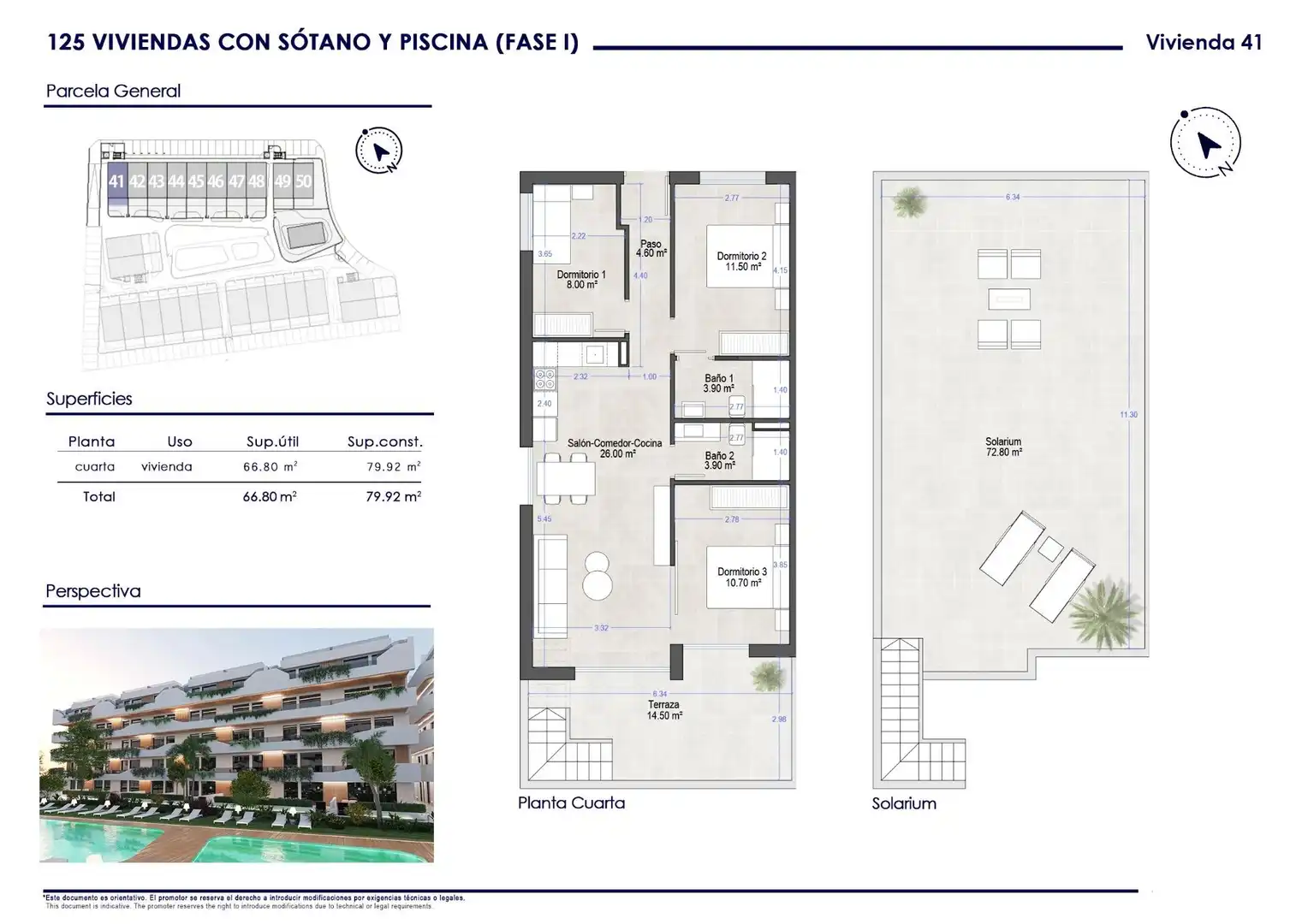 Attique avec ascenseur à vendre à Santiago de la Ribera, imagen 19