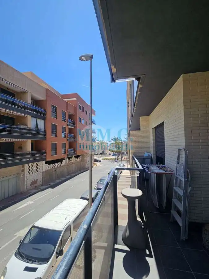 Exterior view of Flat for sale in Roquetas de Mar  with Air Conditioner, Terrace and Furnished