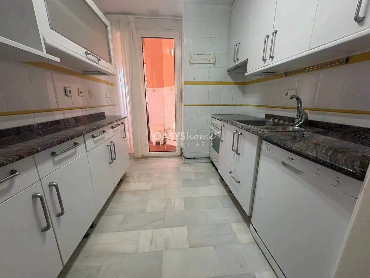 Küche von Wohnung zur Miete in Cartagena mit Terrasse, Möbliert und Balkon