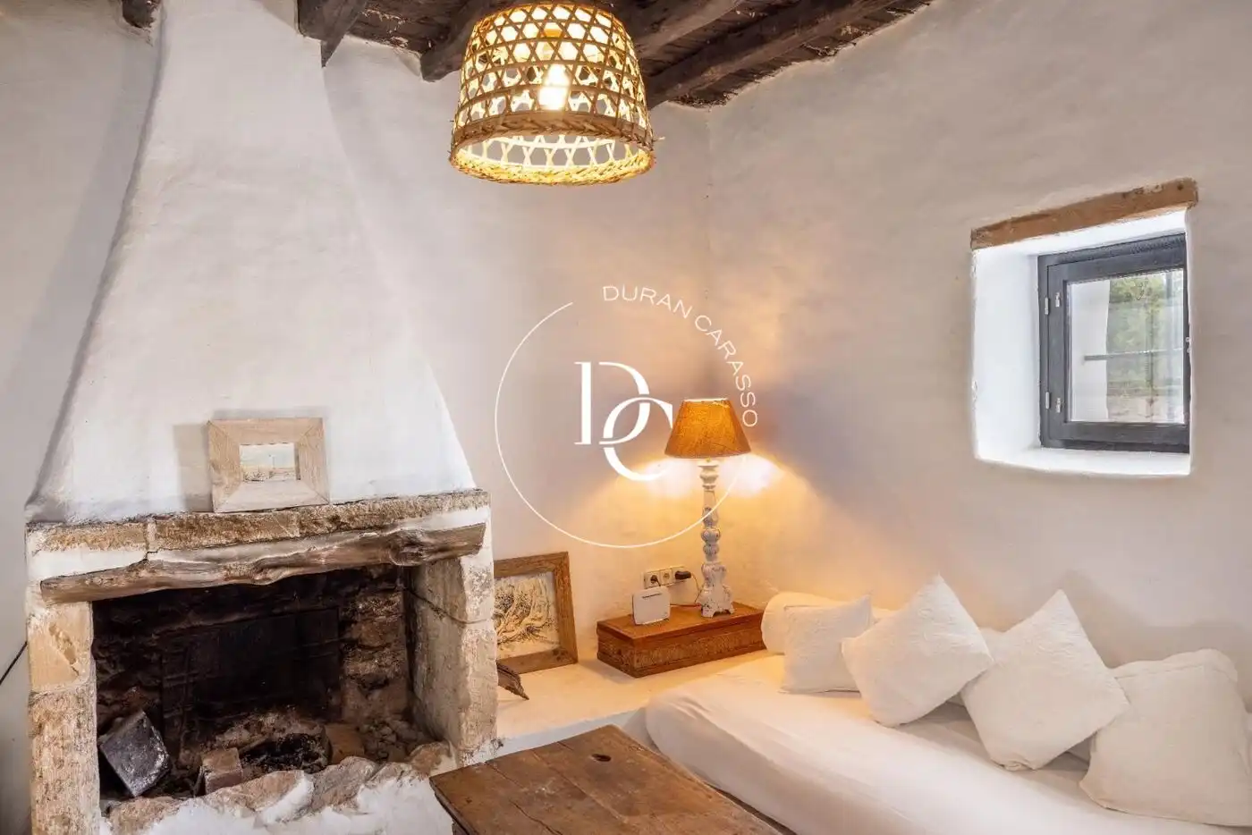 Wohnzimmer von Country house zum Verkauf in Formentera mit Privatgarten, Terrasse und Abstellraum