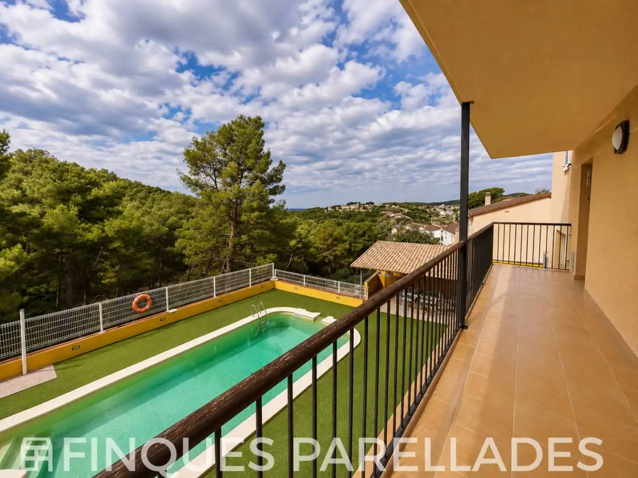 Swimming pool of Houses for sale in Canyelles  with Air Conditioner, Heating and Private garden