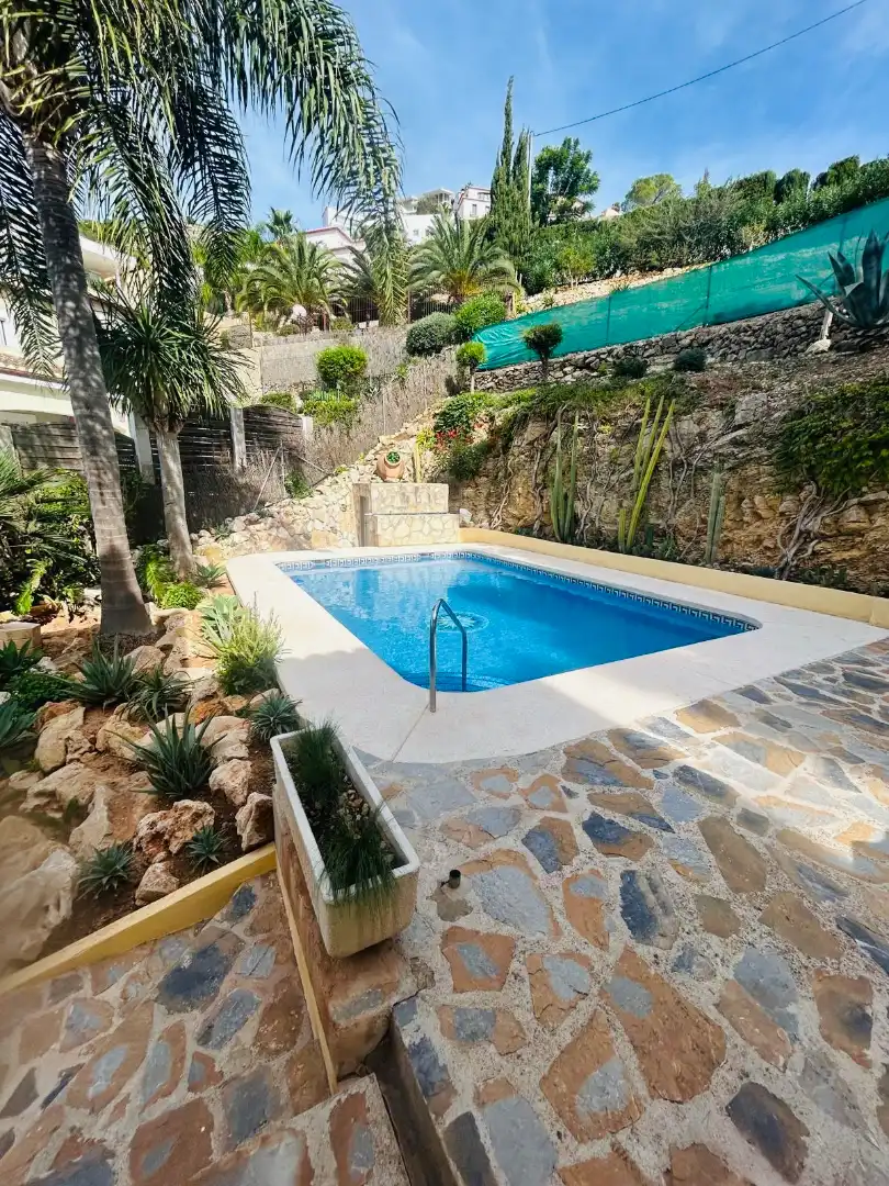 Swimming pool of Houses for sale in Jávea / Xàbia  with Air Conditioner, Heating and Private garden
