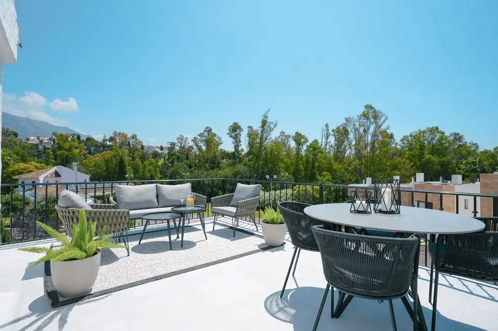 Terraza de Ático en venta en Marbella con Aire acondicionado, Terraza y Trastero